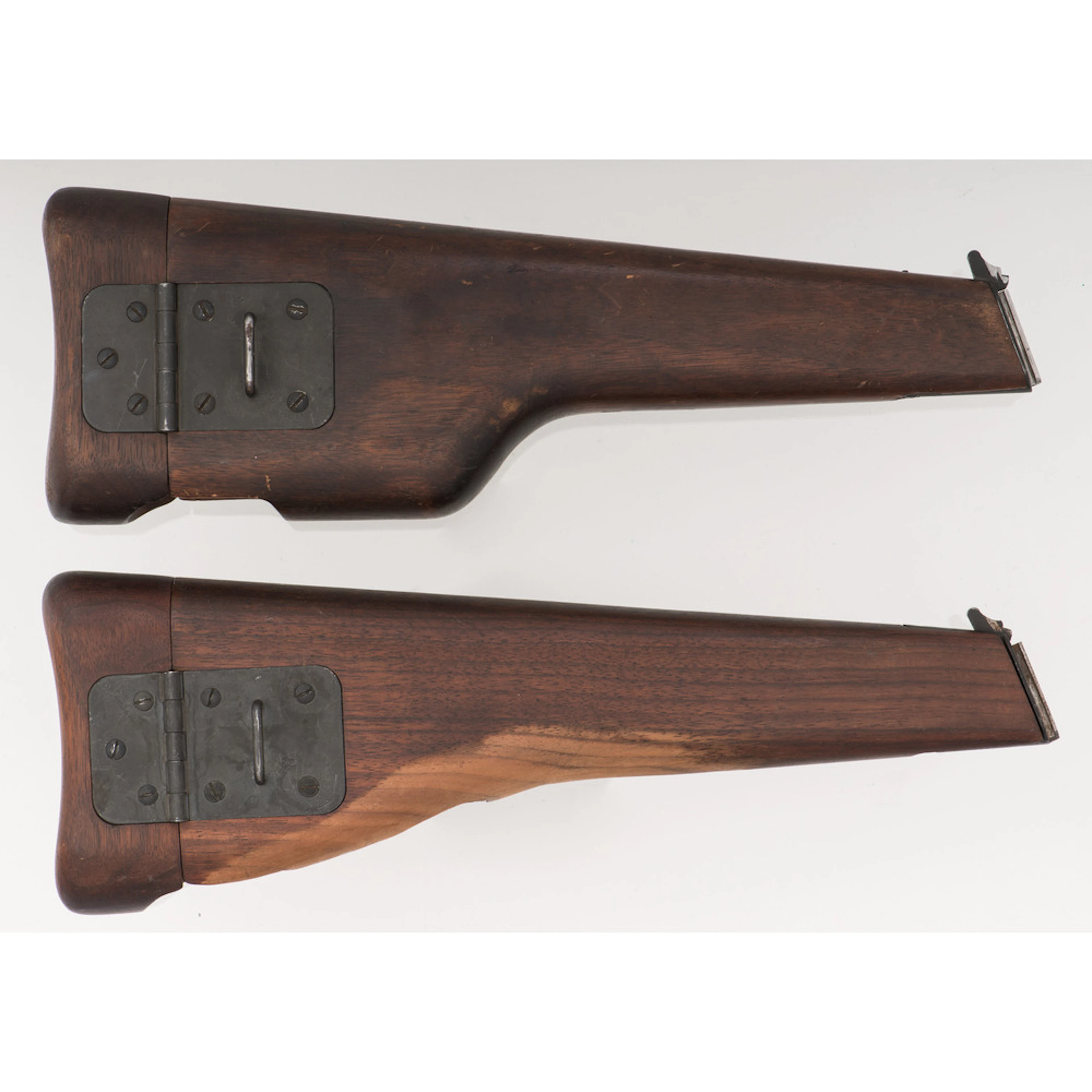 Lot of Two Browning Hi-Power Wood Shoulder Stocks