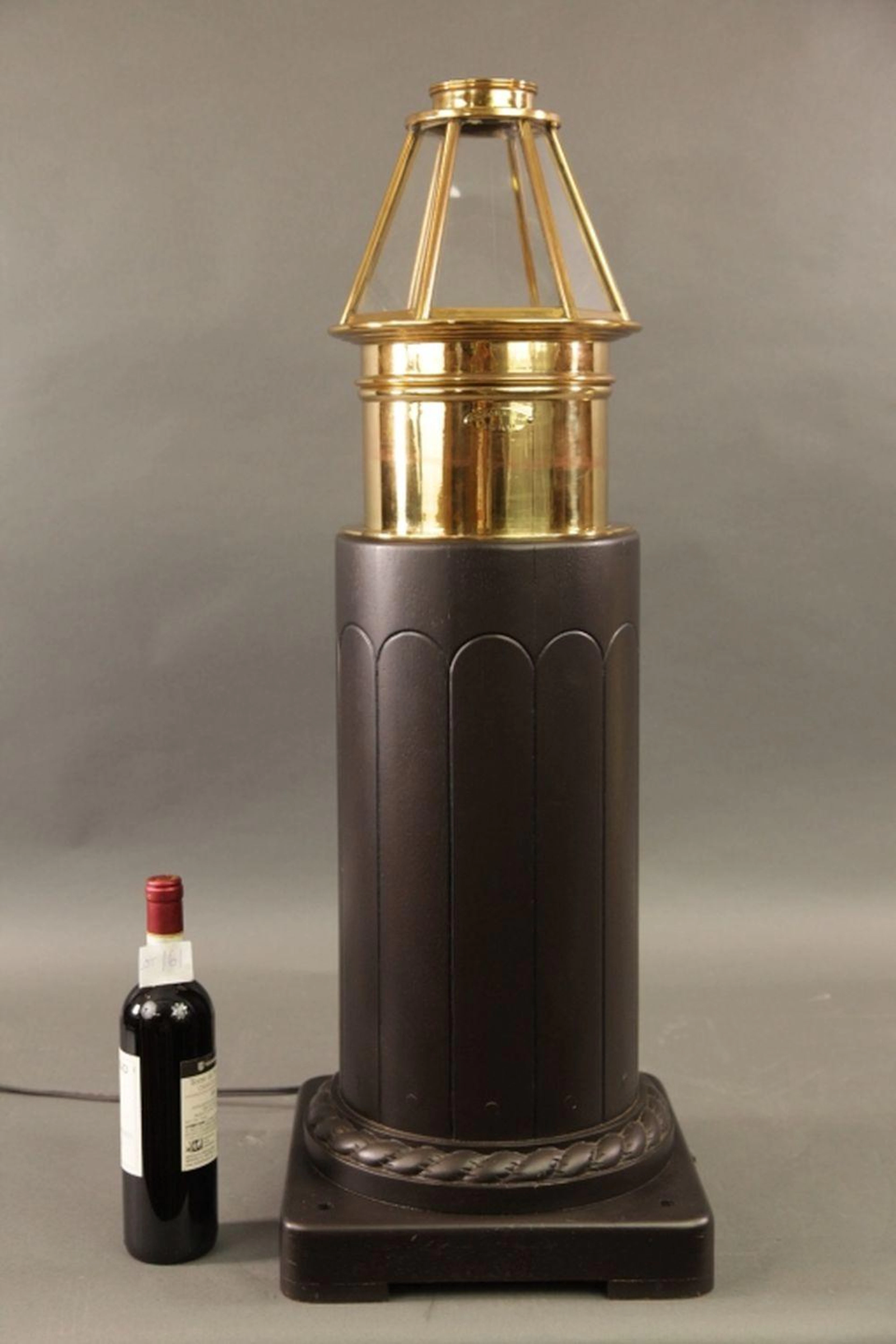 VINTAGE SKYLIGHT YACHT BINNACLE BY NEGUS NEW YORK
