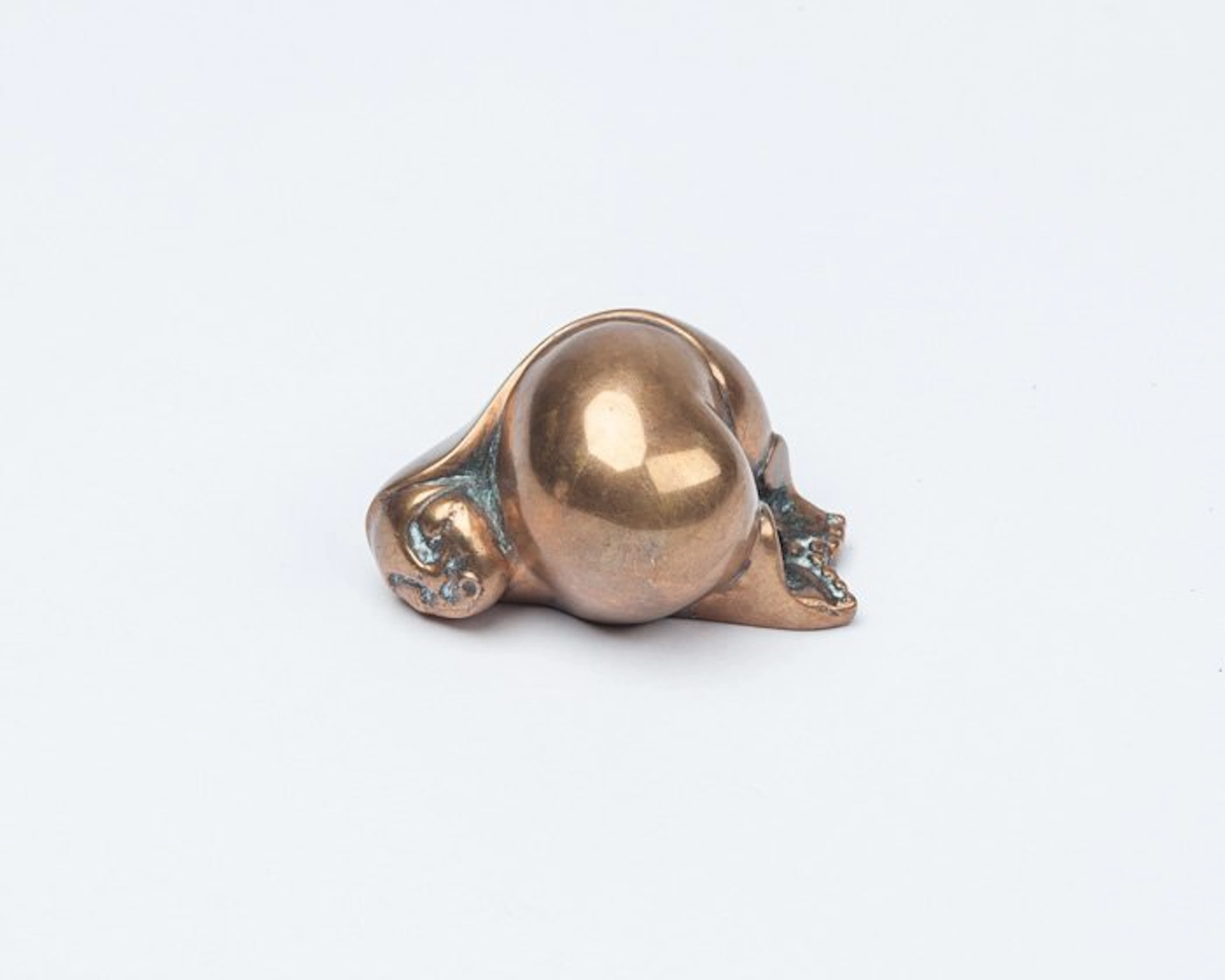 A Birgitta Ara Bronze Sculpture, "Yoga" Series