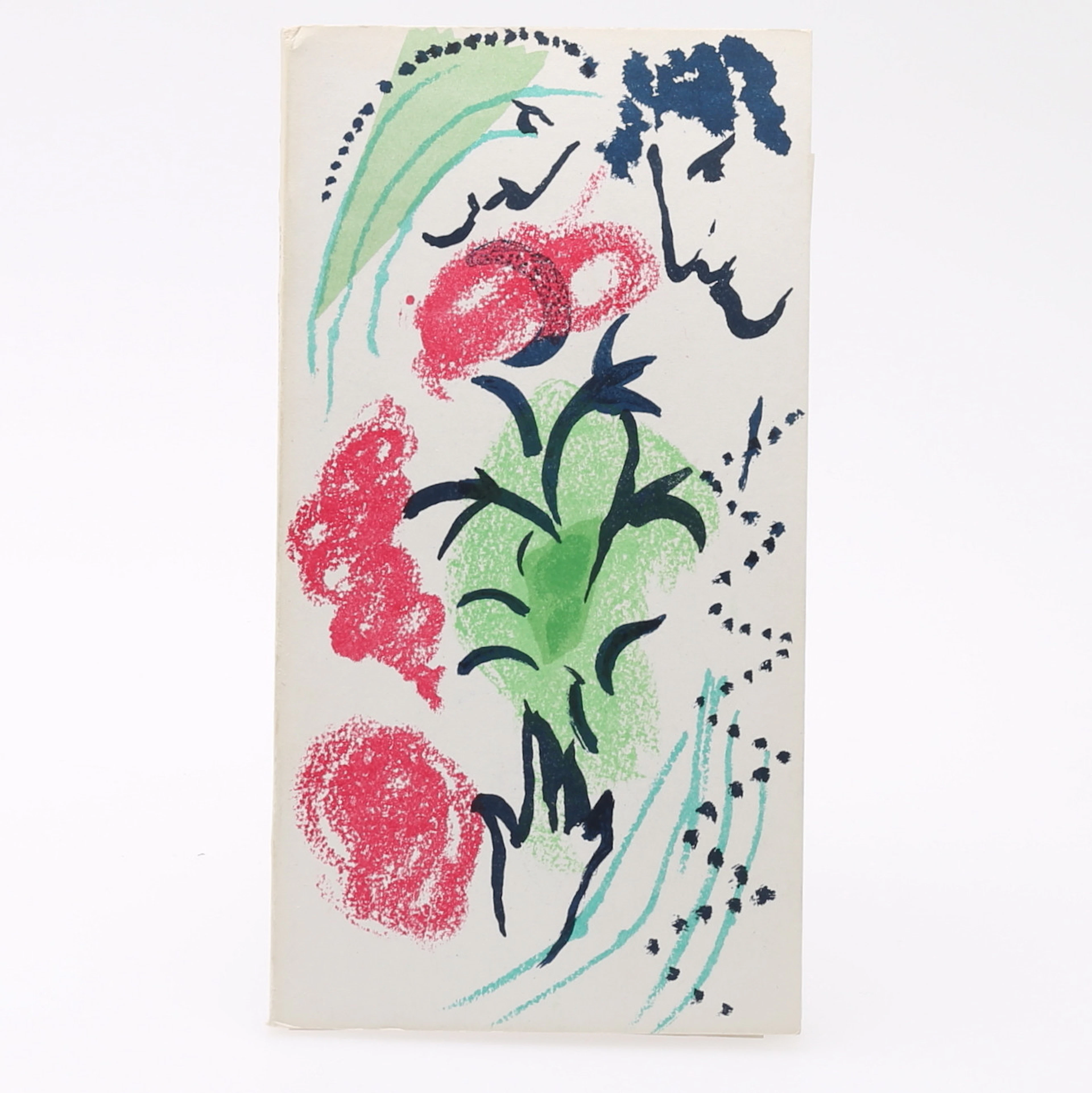 MODERNISM. BERGGRUEN-KATALOG FRÅN PARIS MED MARC CHAGALL-LITOGRAFI SOM OMSLAG.