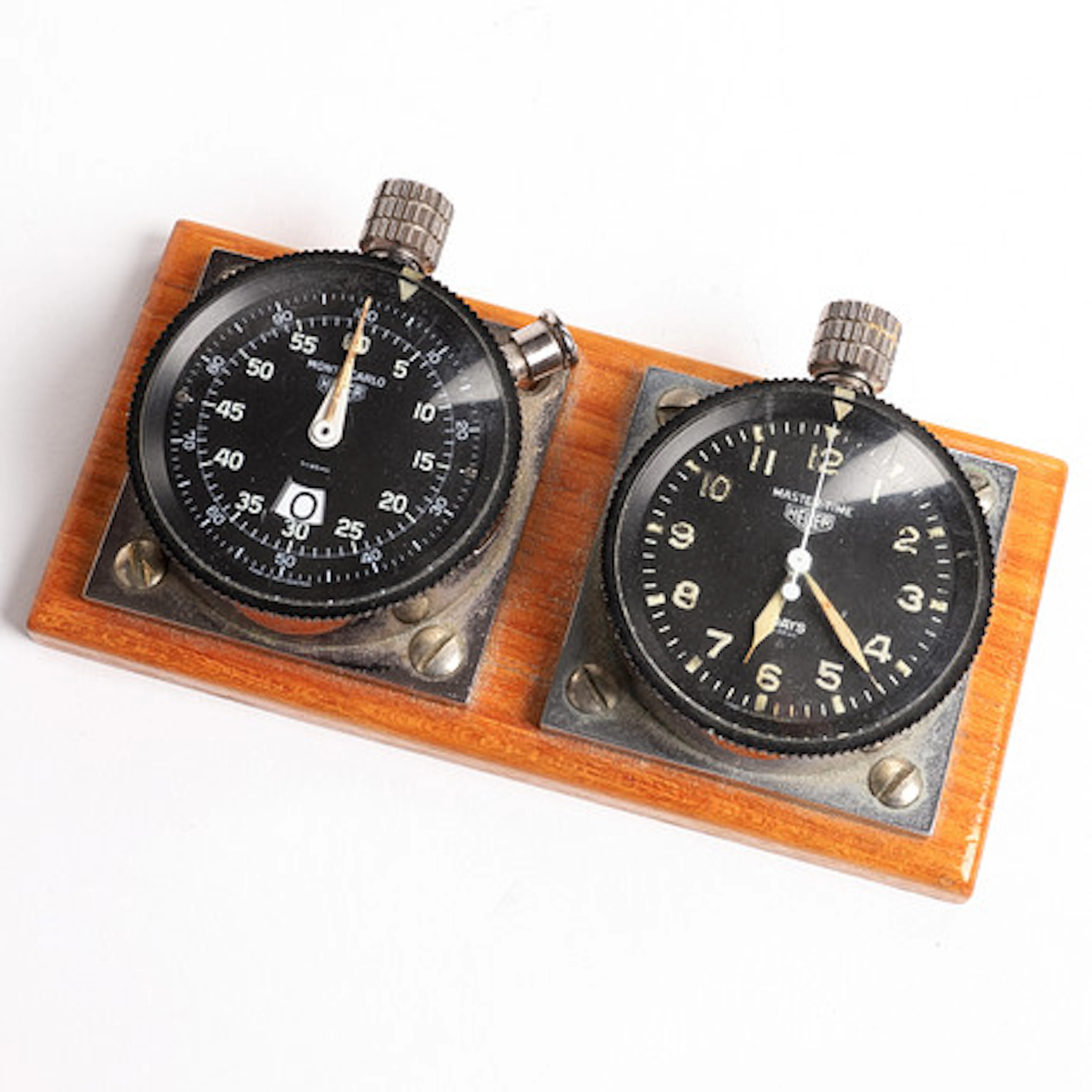 HEUER, Master-Time 8-Days samt Monte-Carlo…