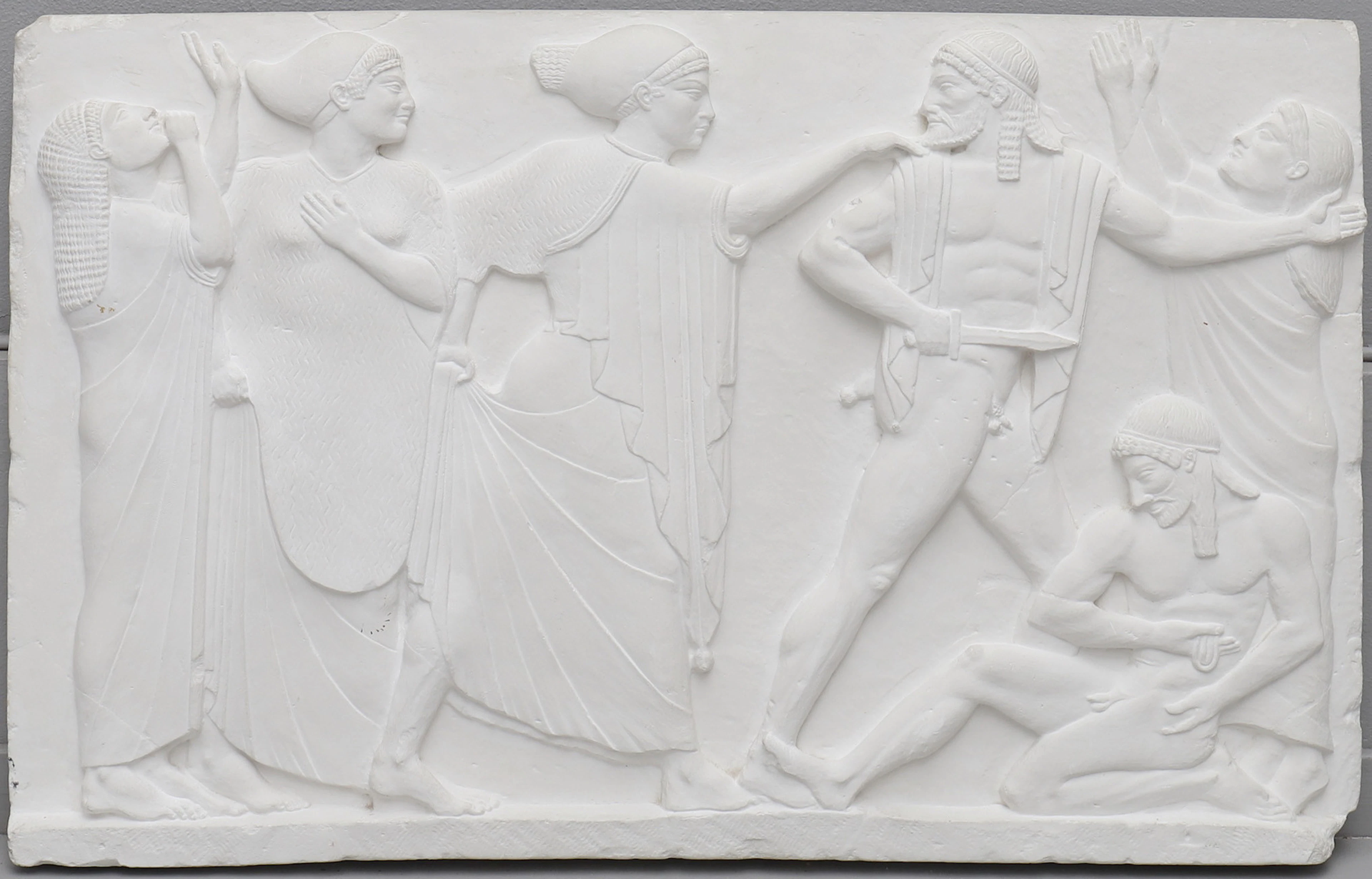 GIPSRELIEF, Ny Carlsberg Glyptotek.