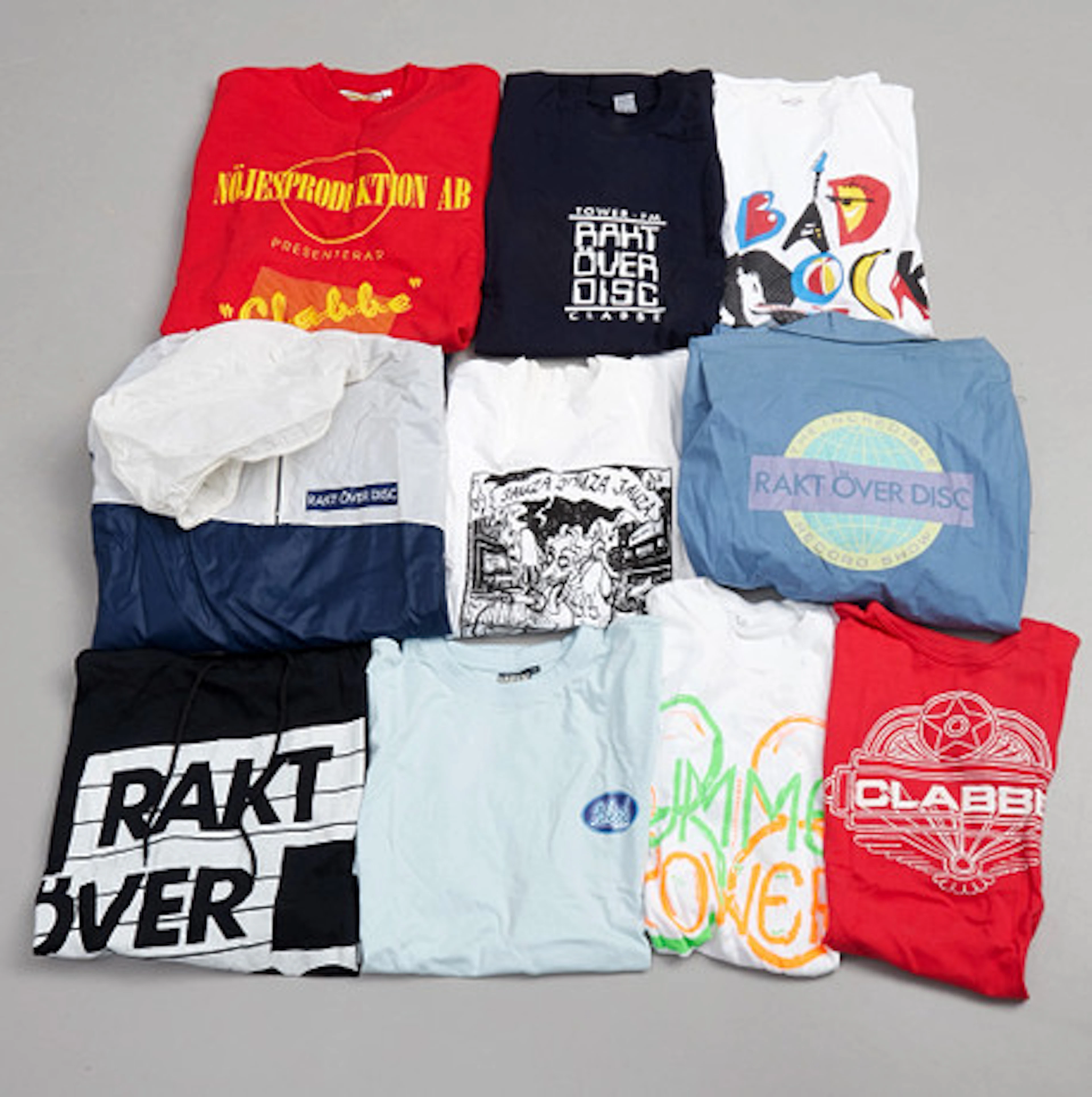 TRÖJOR, T-SHIRTS, JACKOR (10 st), vintage,…