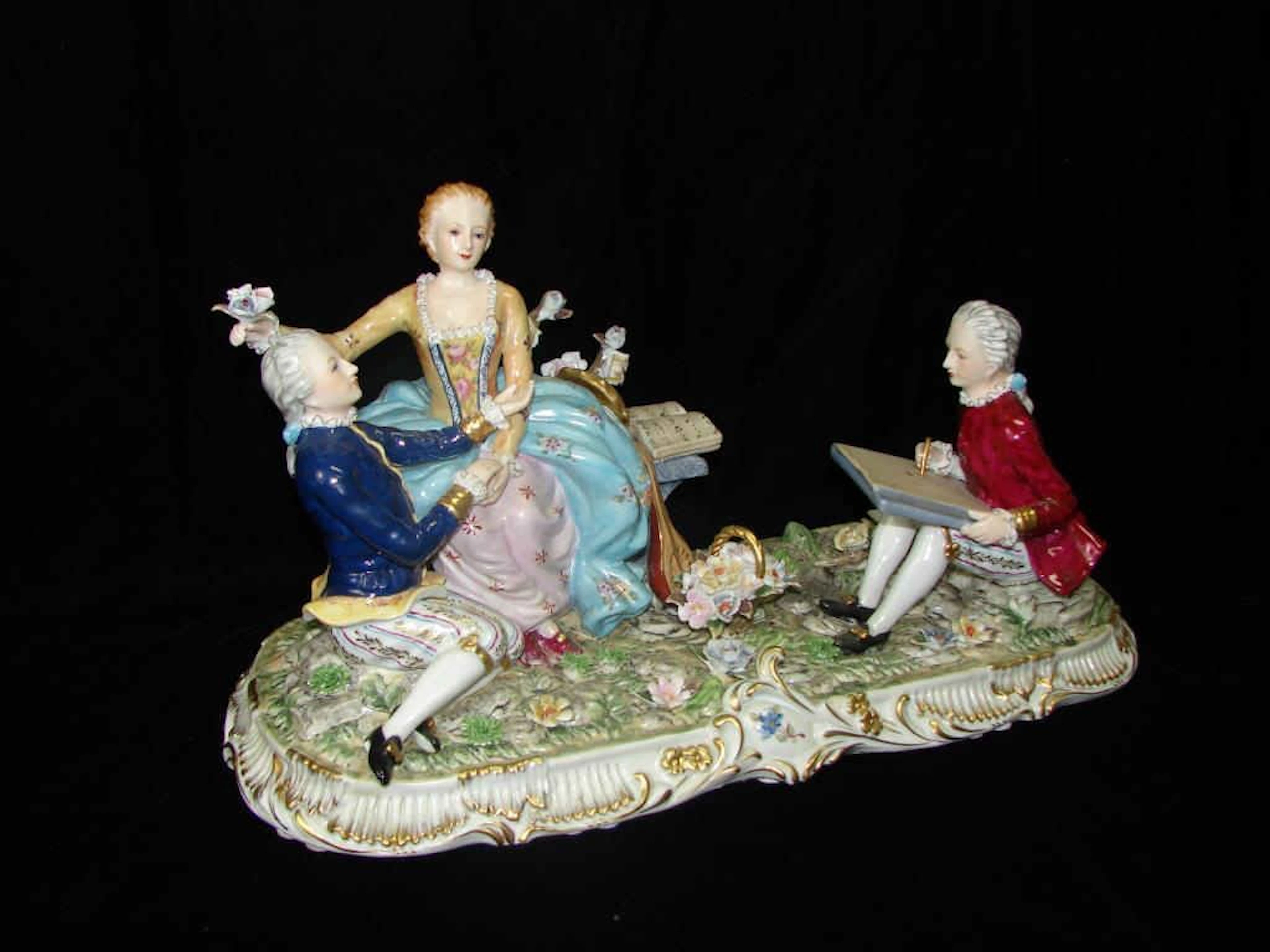 Dresden Porcelain Group - Mozart Family
