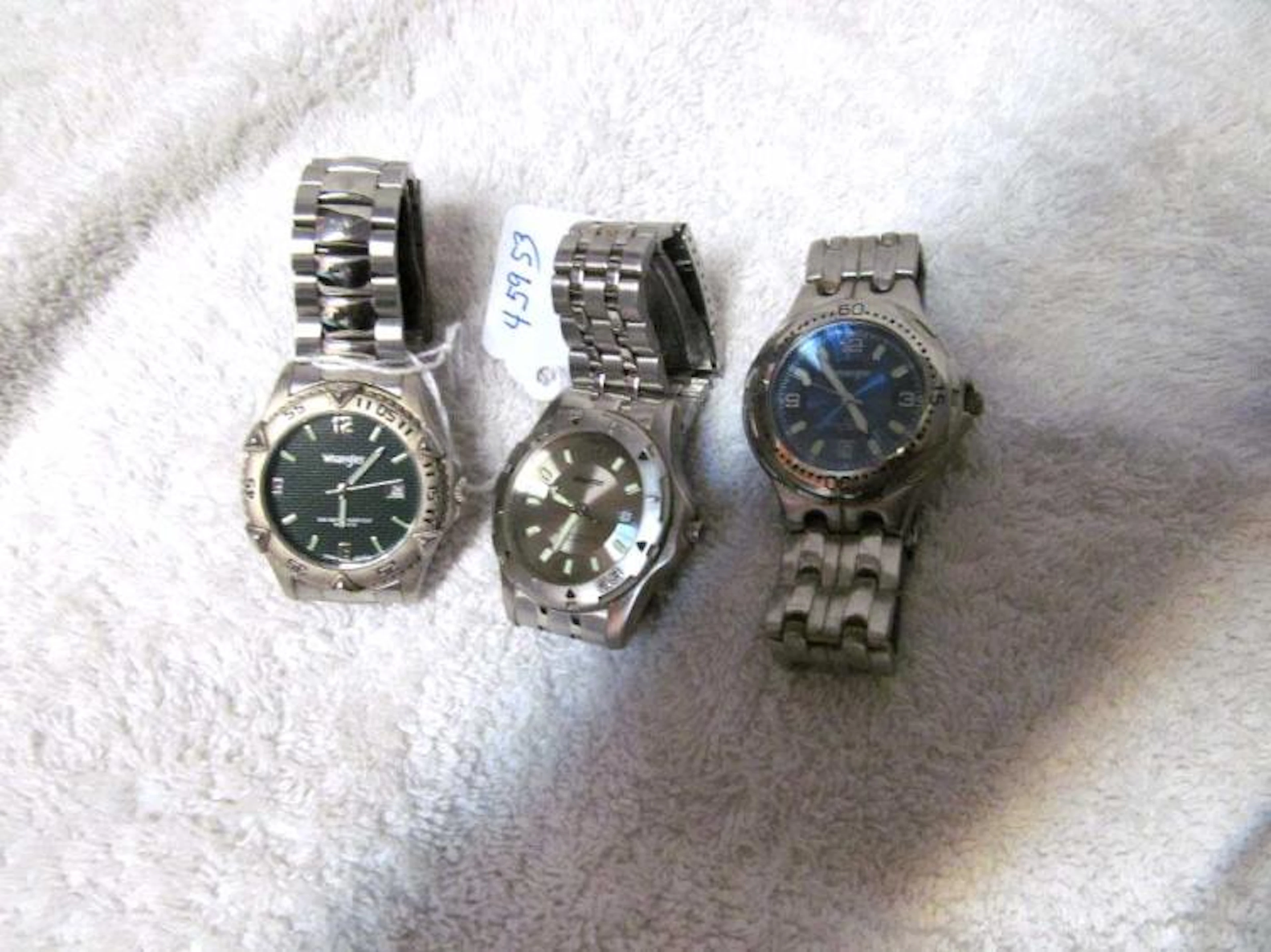 3- Men's Wrangler Silver Tone Watch