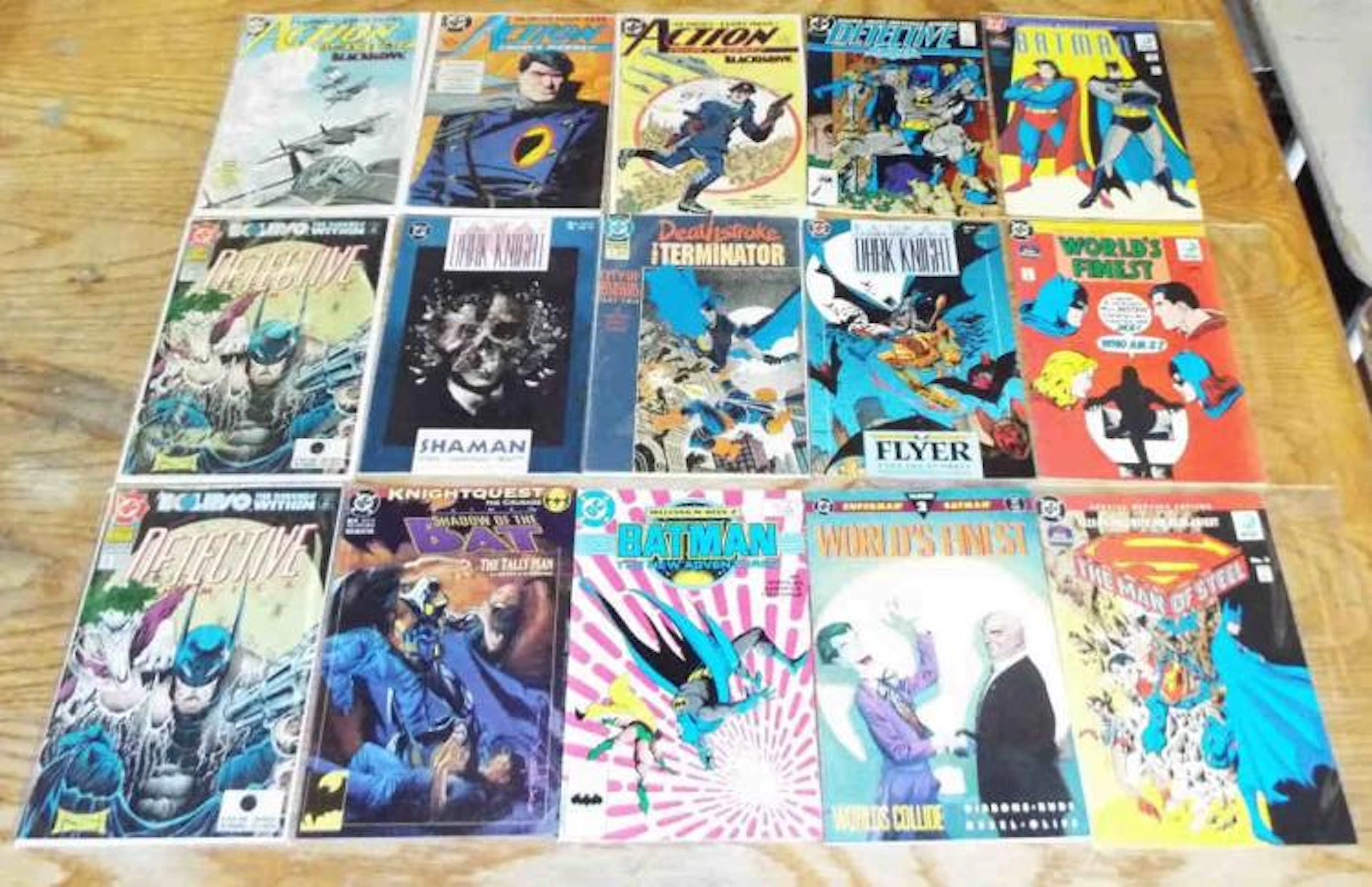 15- Assorted Batman & Superman DC Comics