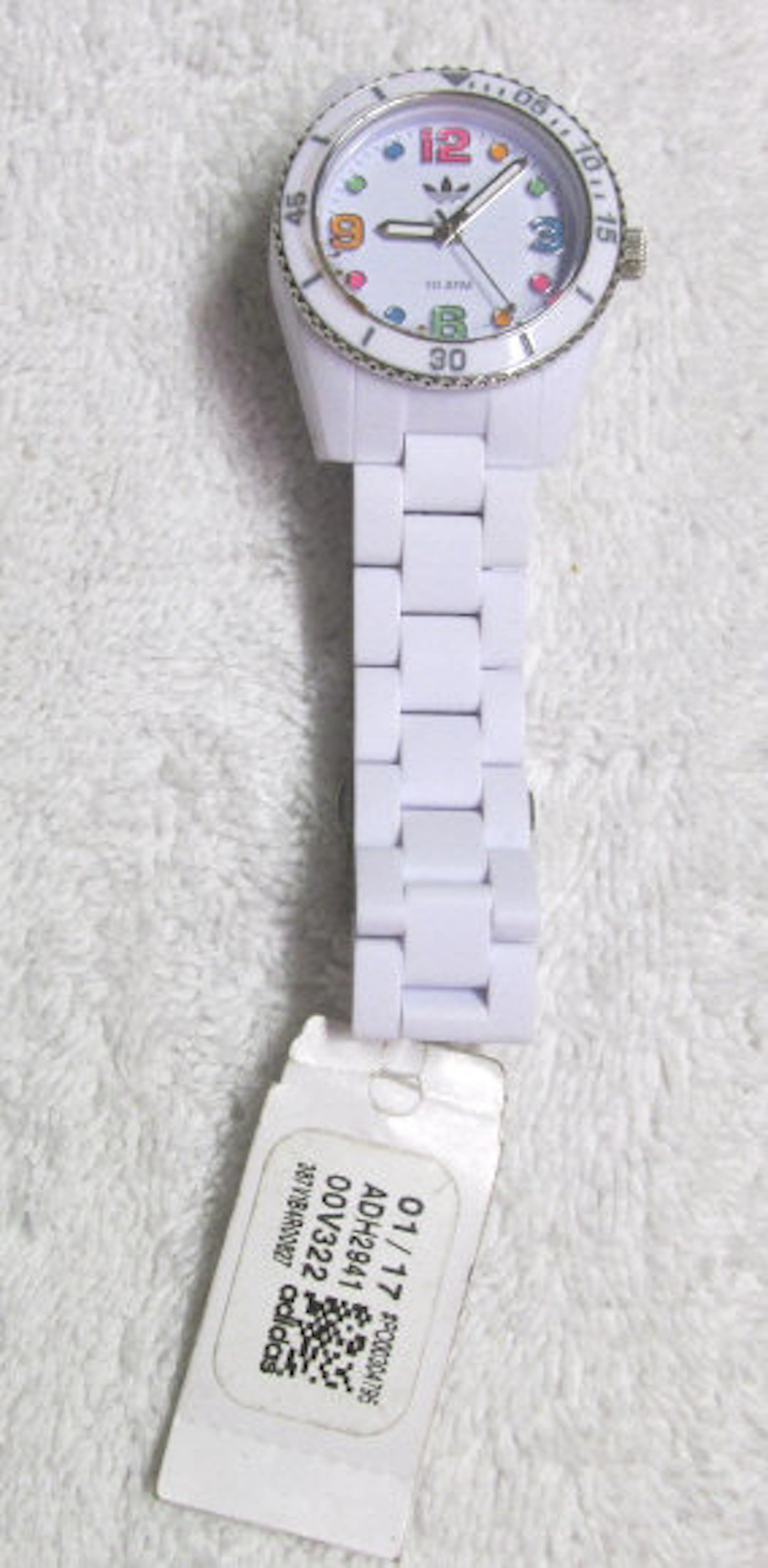 White Ladies Adidas Watch