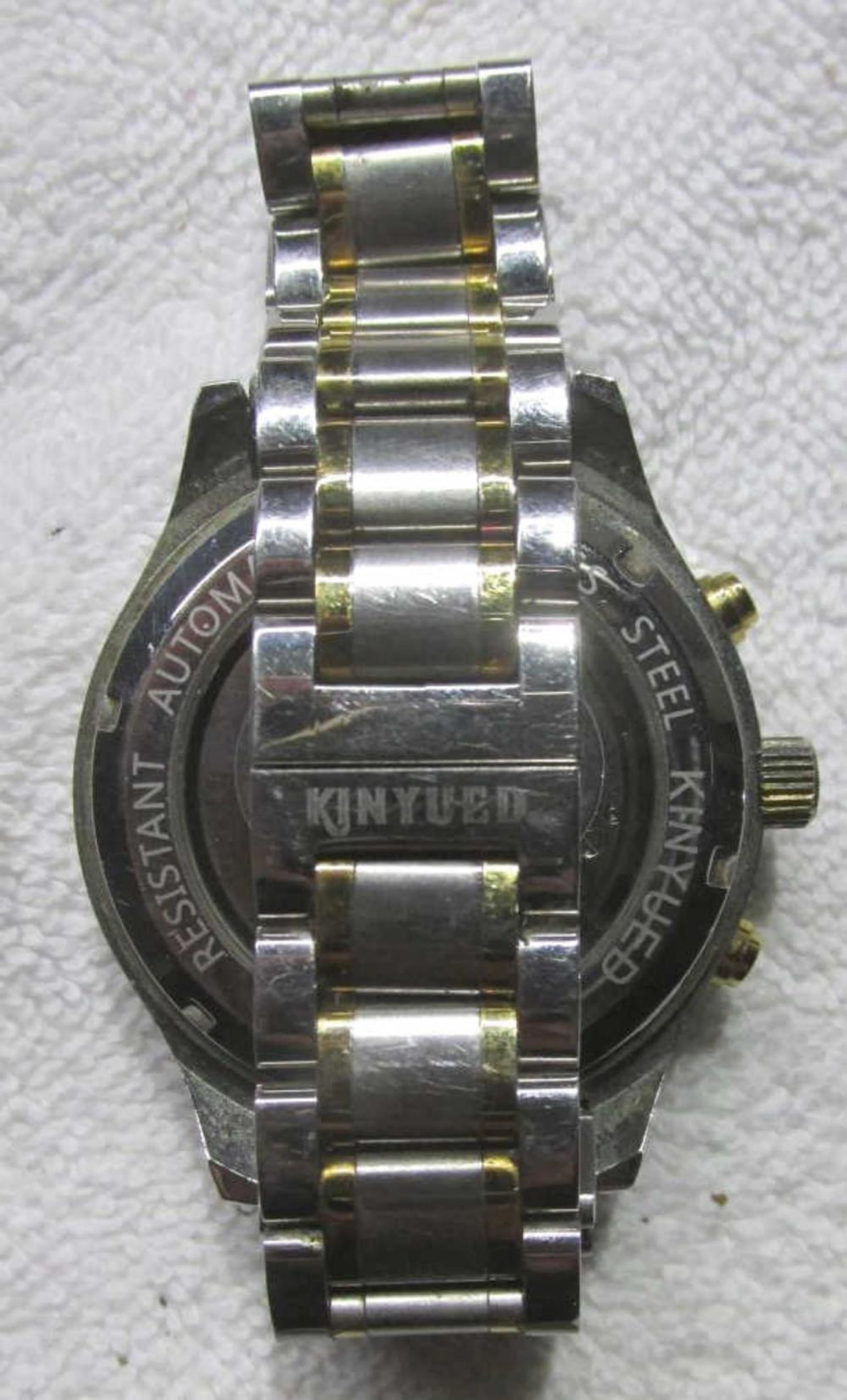 Kinyued 2 Tone Automatic Watch