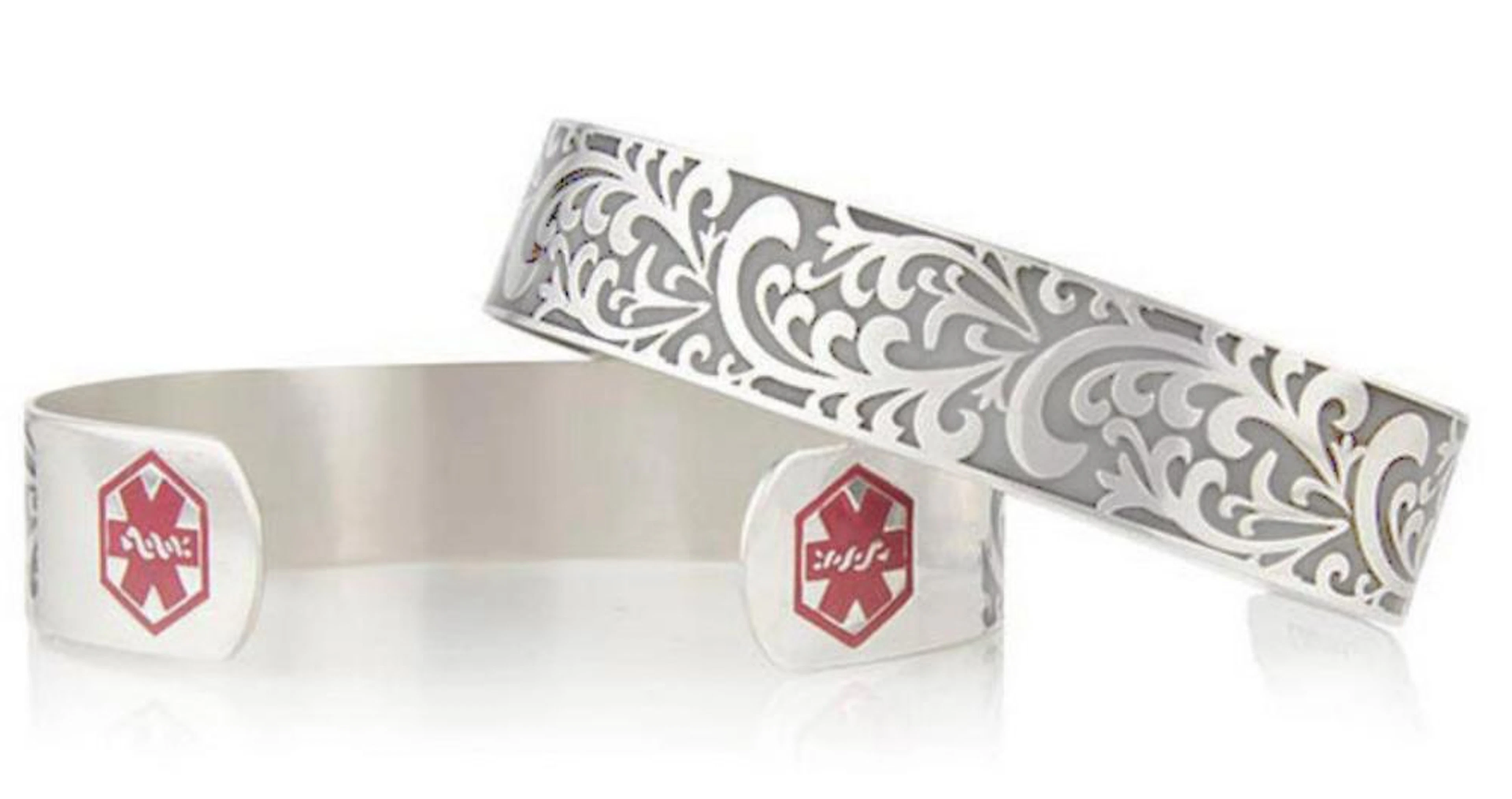 XARELTO Filigree Medical Alert Cuff Bracelet