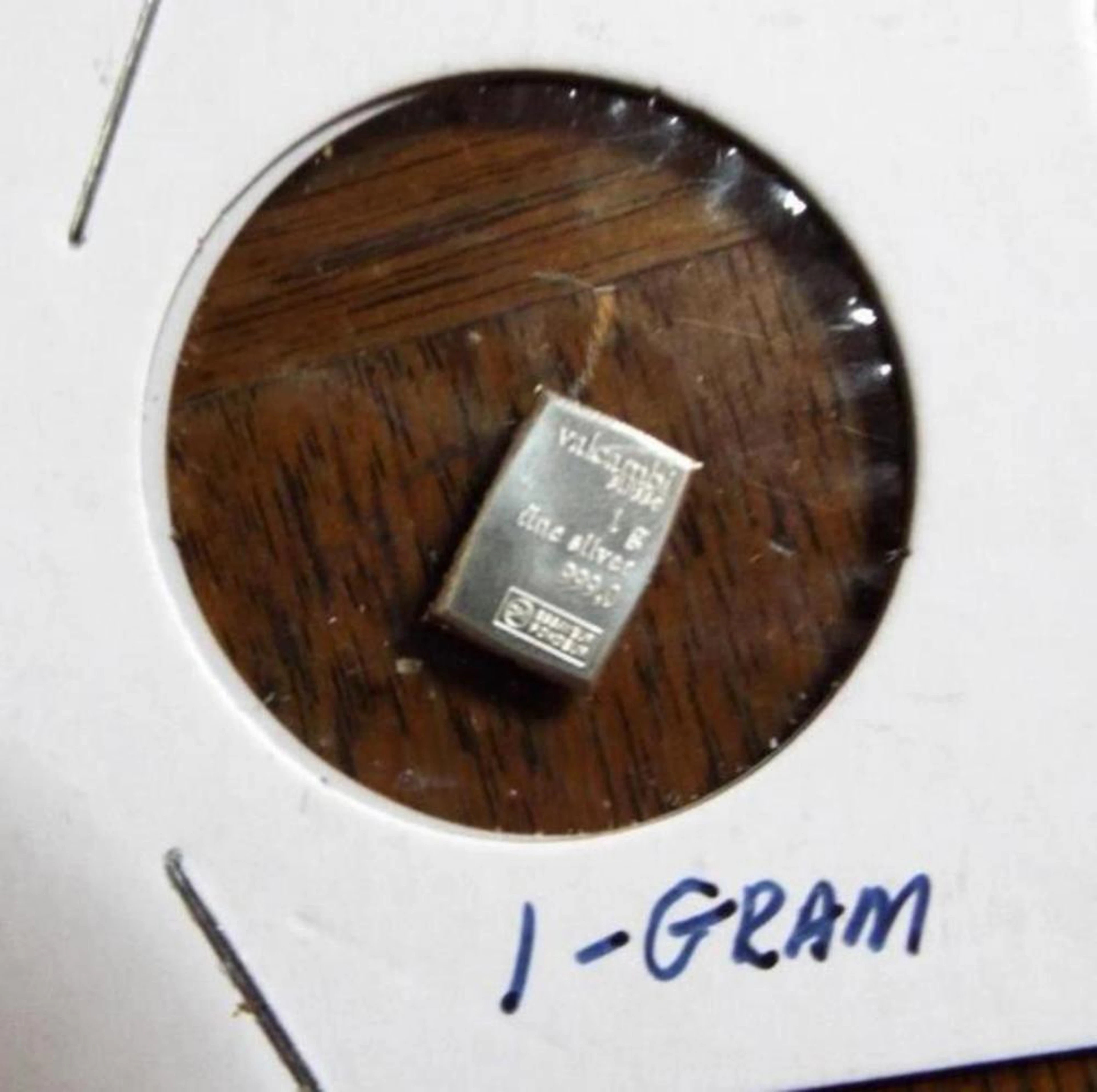 1g .999 Silver Bullion Bar