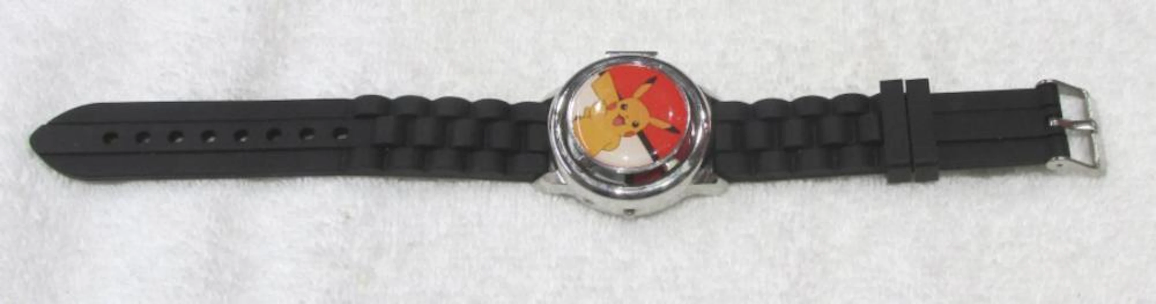 POKEMON PIKACHU SPINNER WATCH ~ LCD DIGITAL