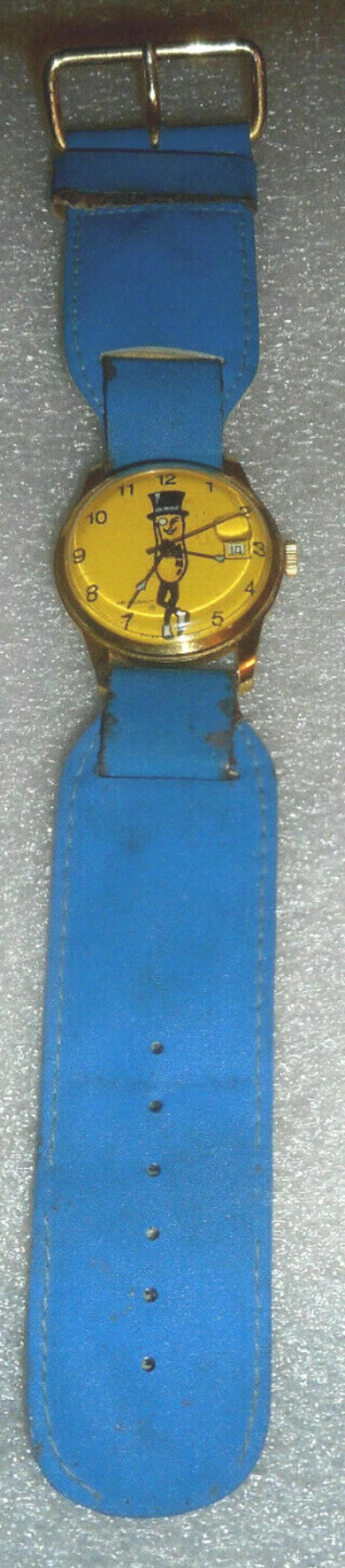 Vintage1960's Planters Mr. Peanut Mechanical Watch