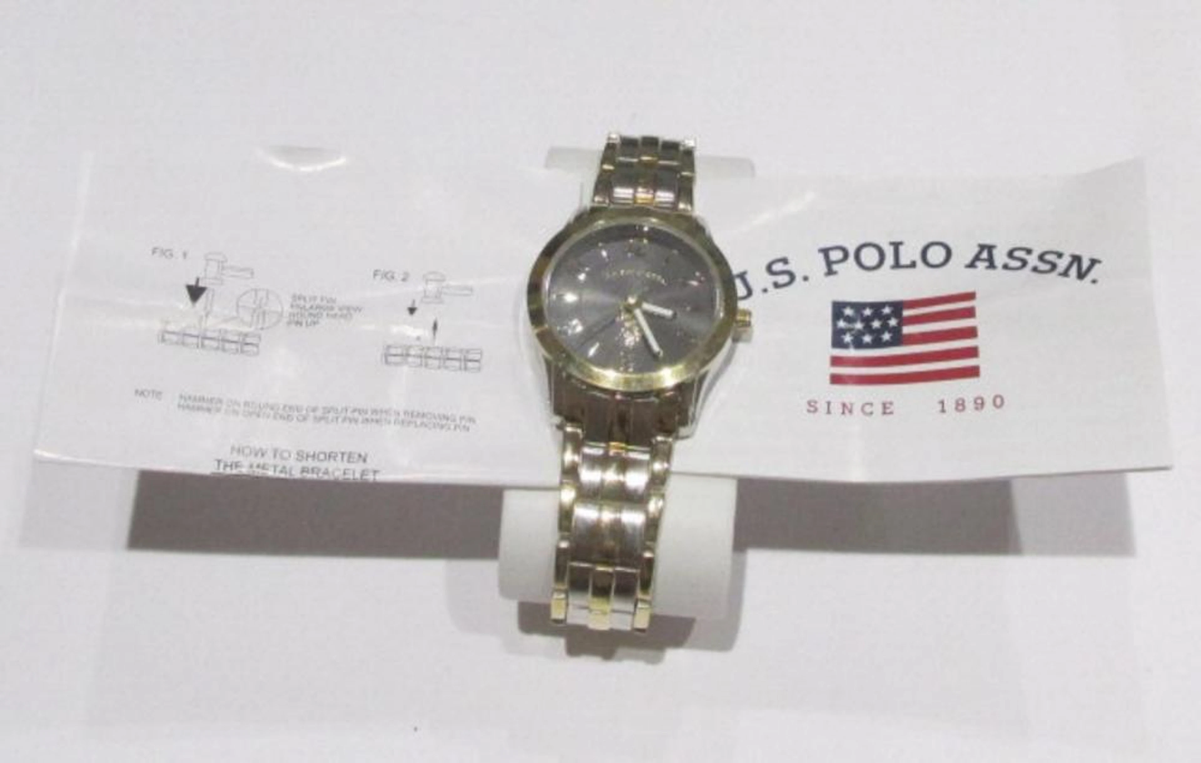 2 Tone Ladies US Polo Assn. Quartz Watch