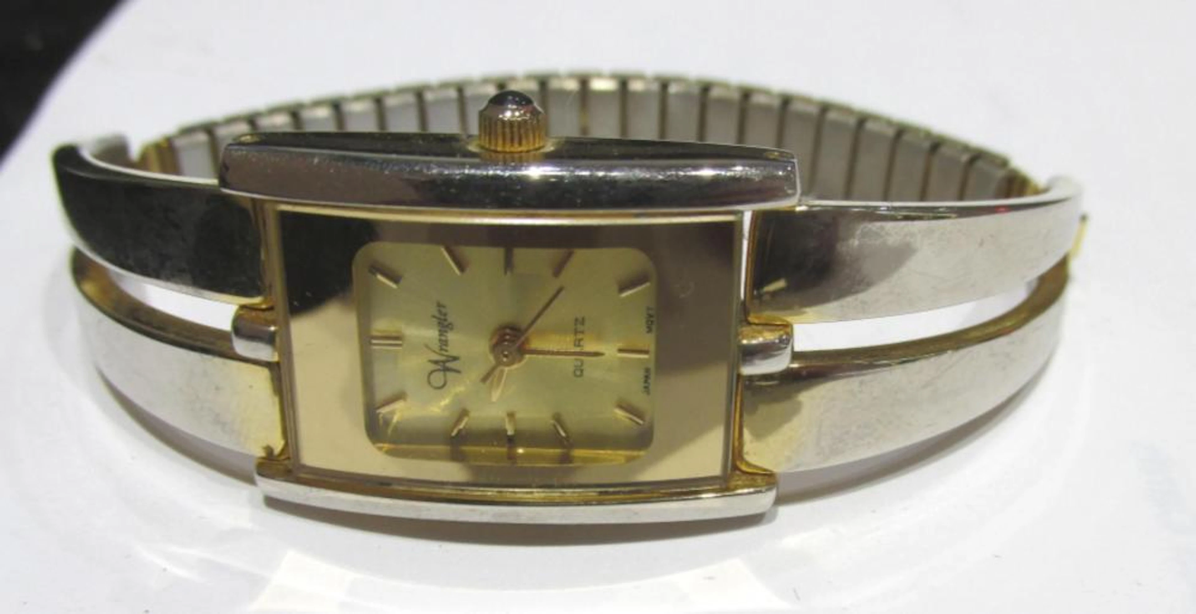 Wrangler Gold Tone Ladies Quartz Watch