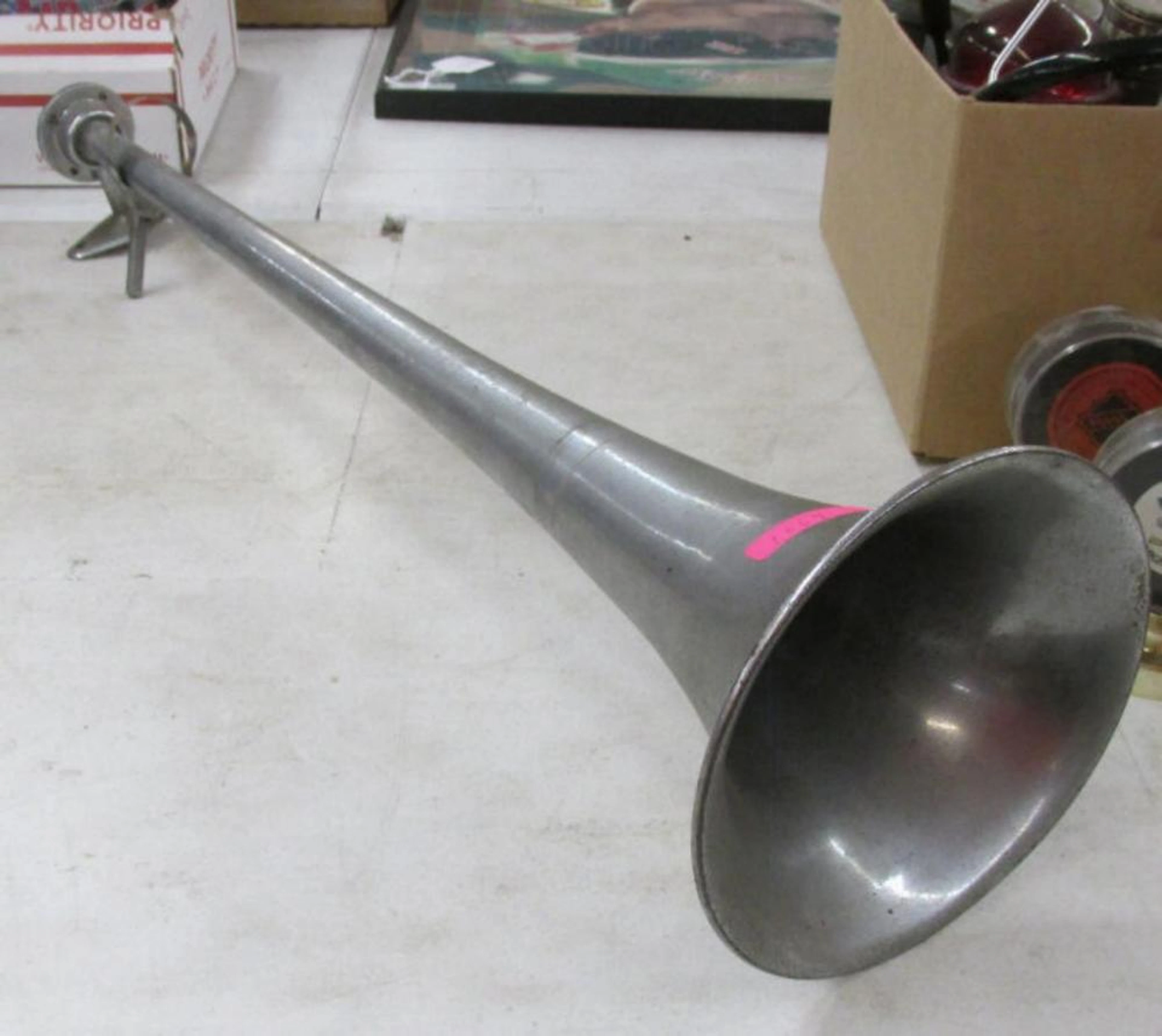 Vintage Buell Trombone Chrome Air Hor