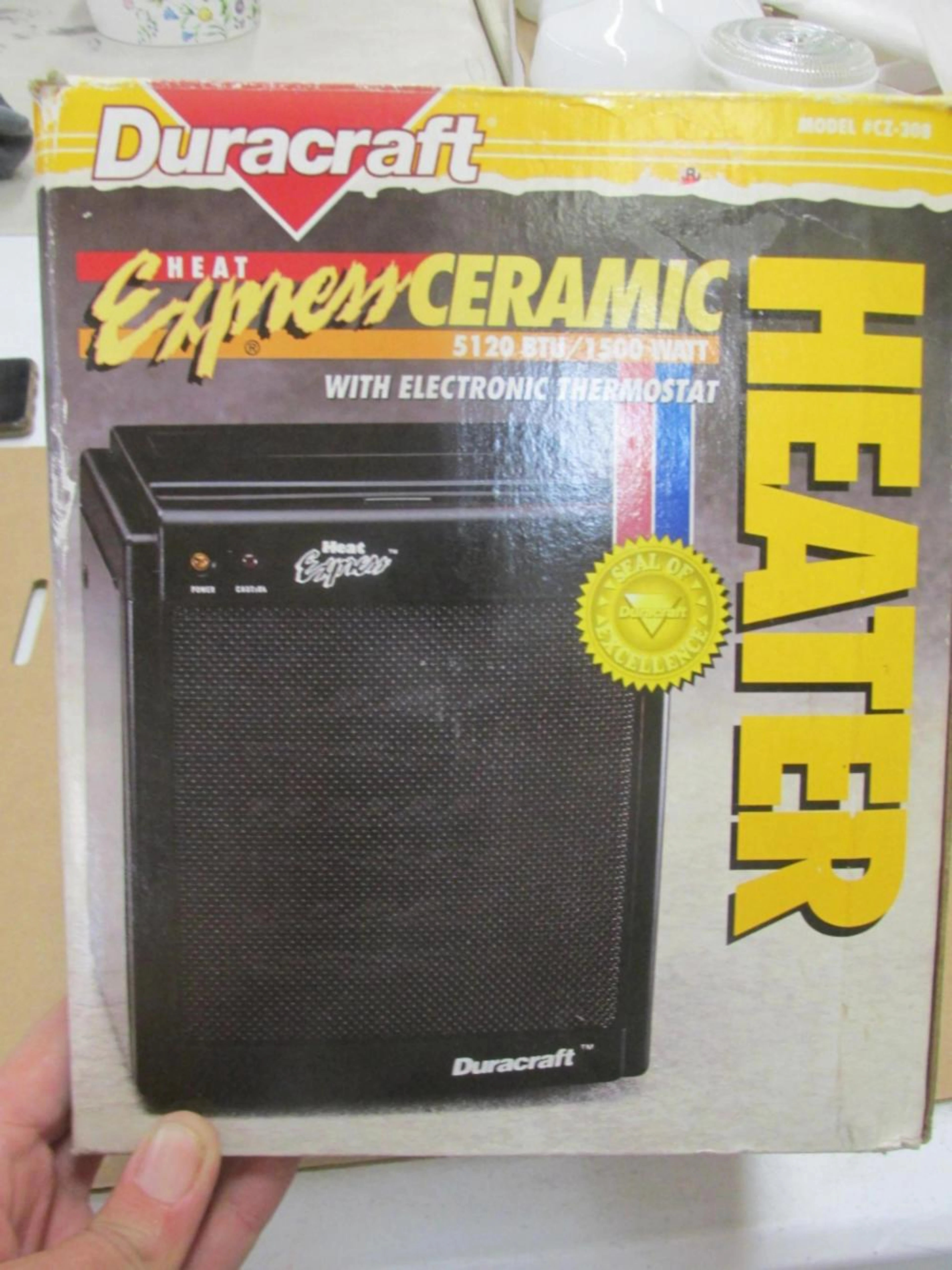 DuraCraft Ceramic Heater (NEW IN THE BOX)