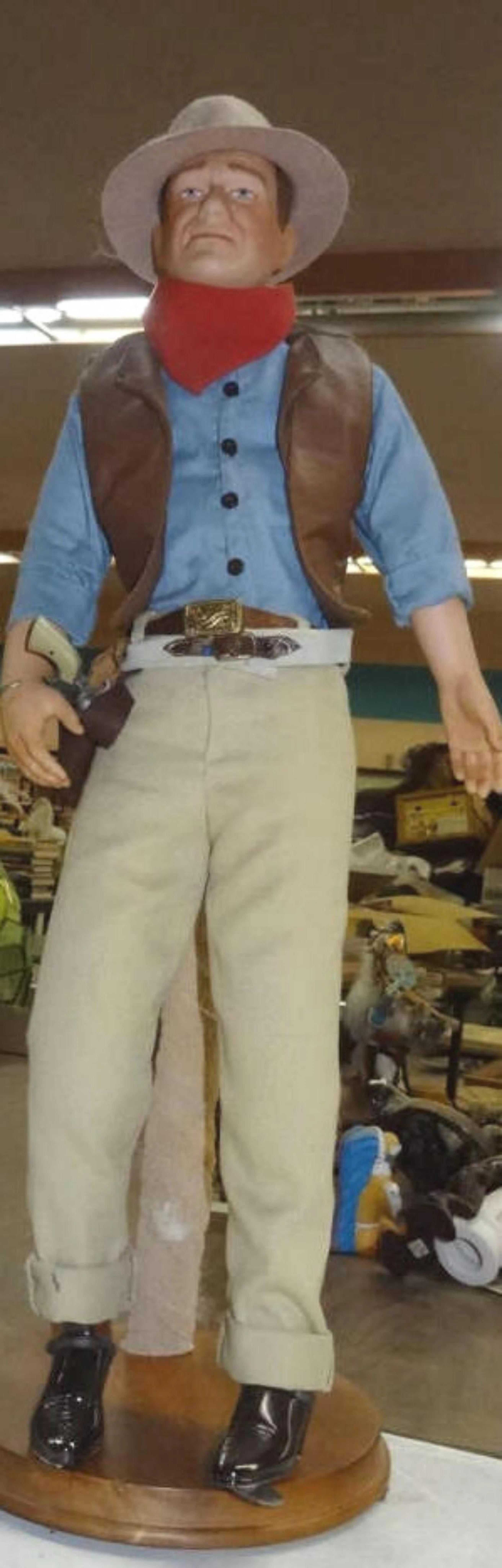 John Wayne Porcelain Figurine