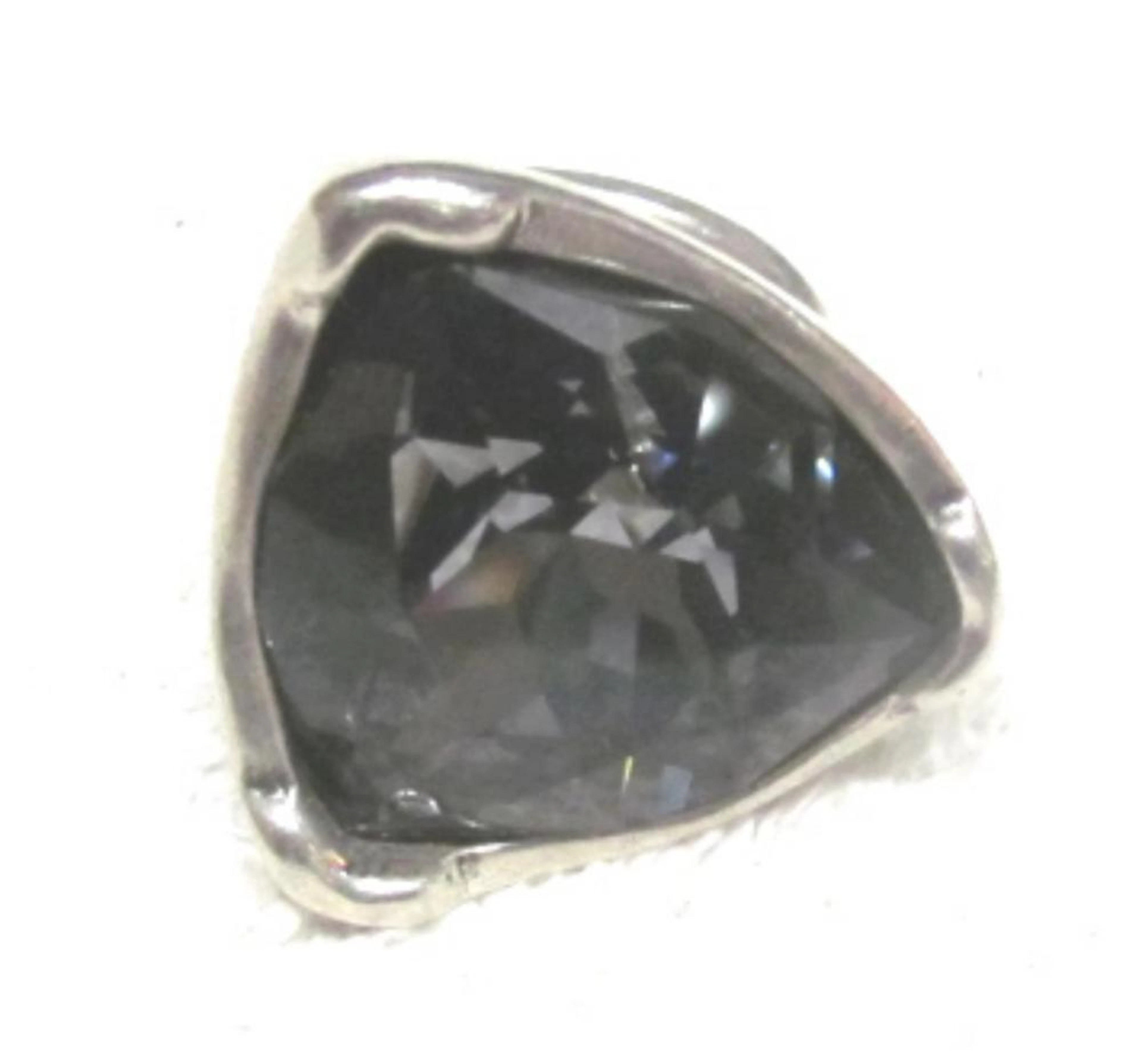 Uno De 50 Silver Ring With PurpleSwarovski Crystal
