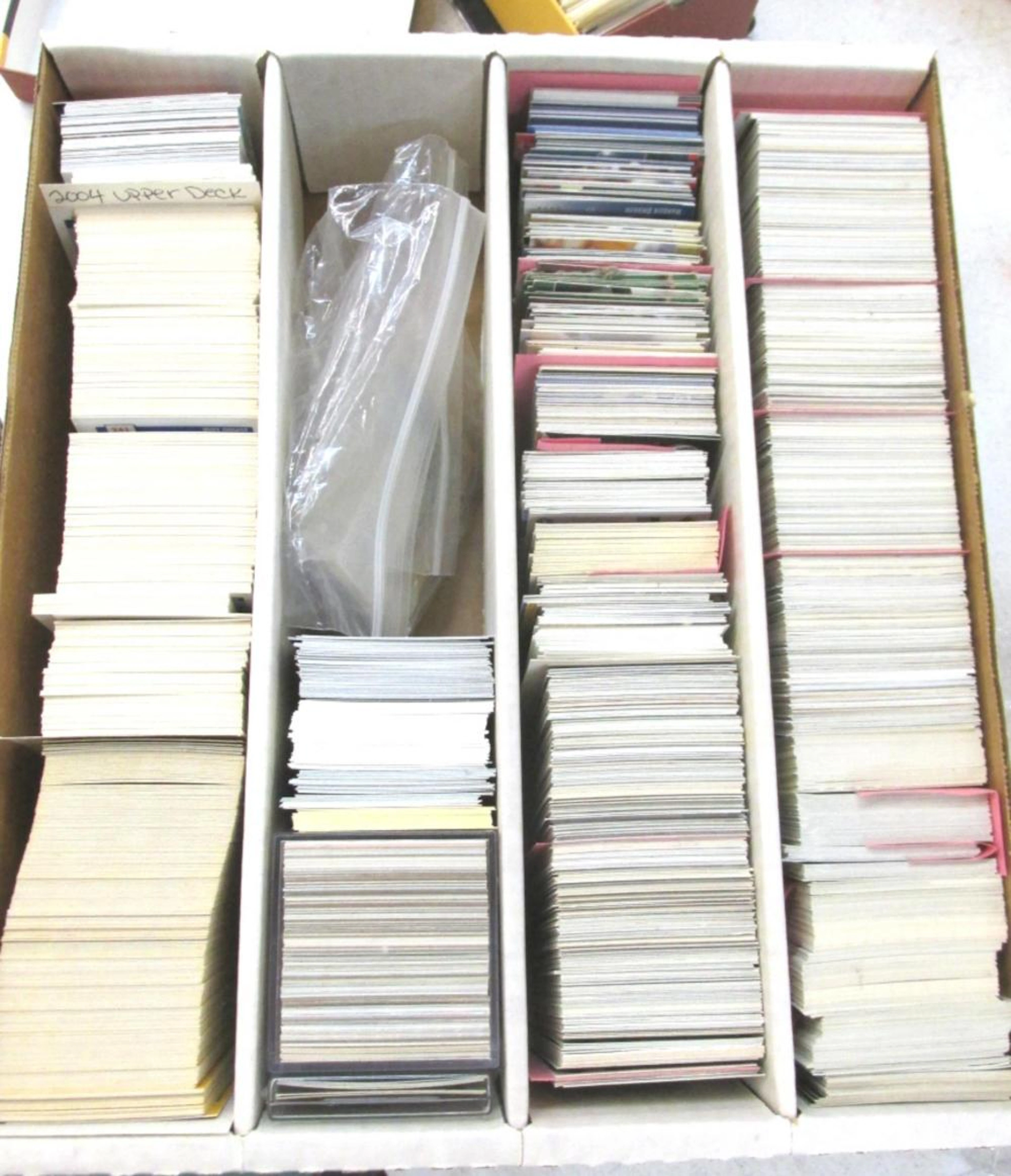 4 Row Box Of MLB Cards & More