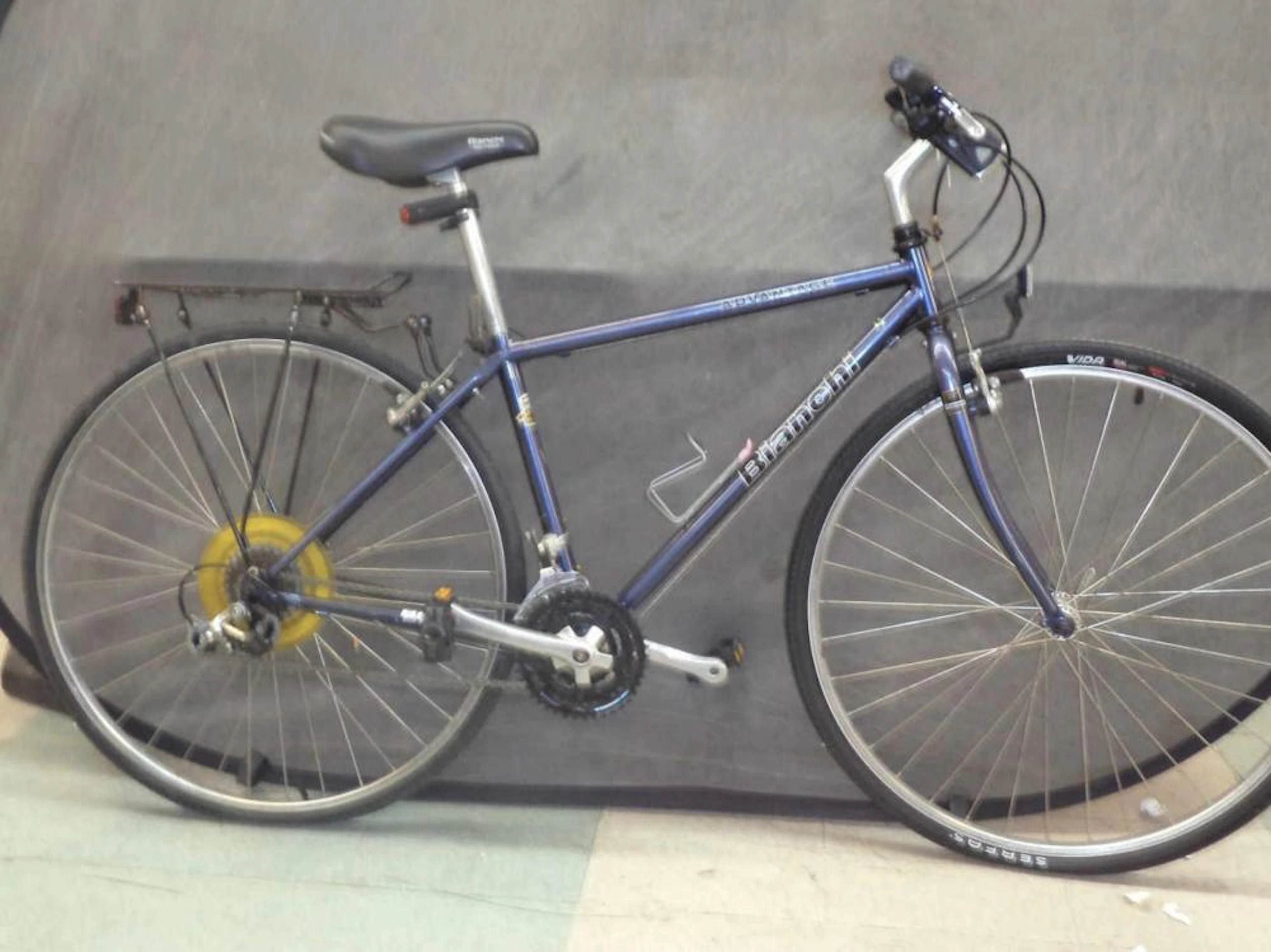 Blue Bianchi Advantage Road Bike