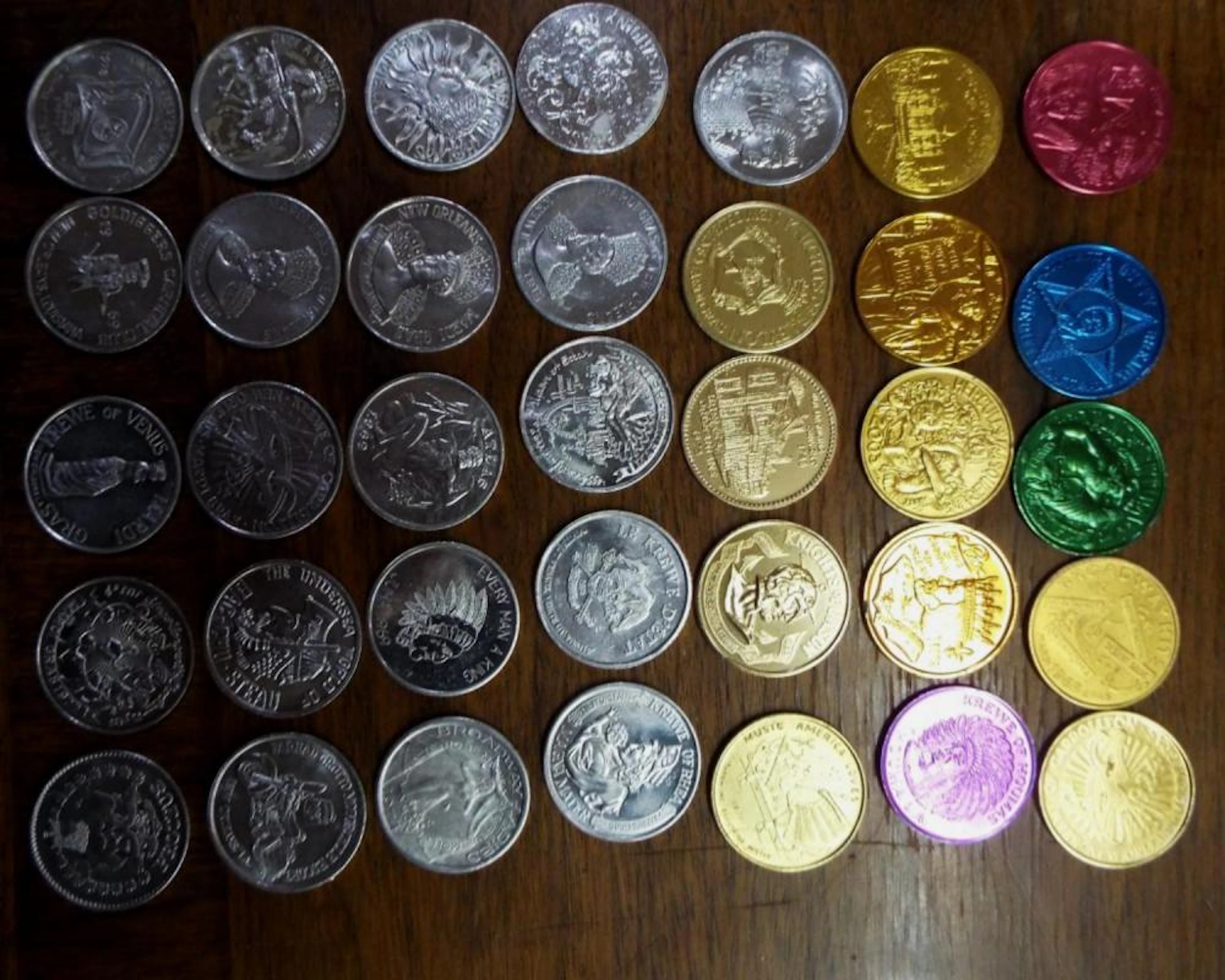 Mardi Gras Coins &Misc.