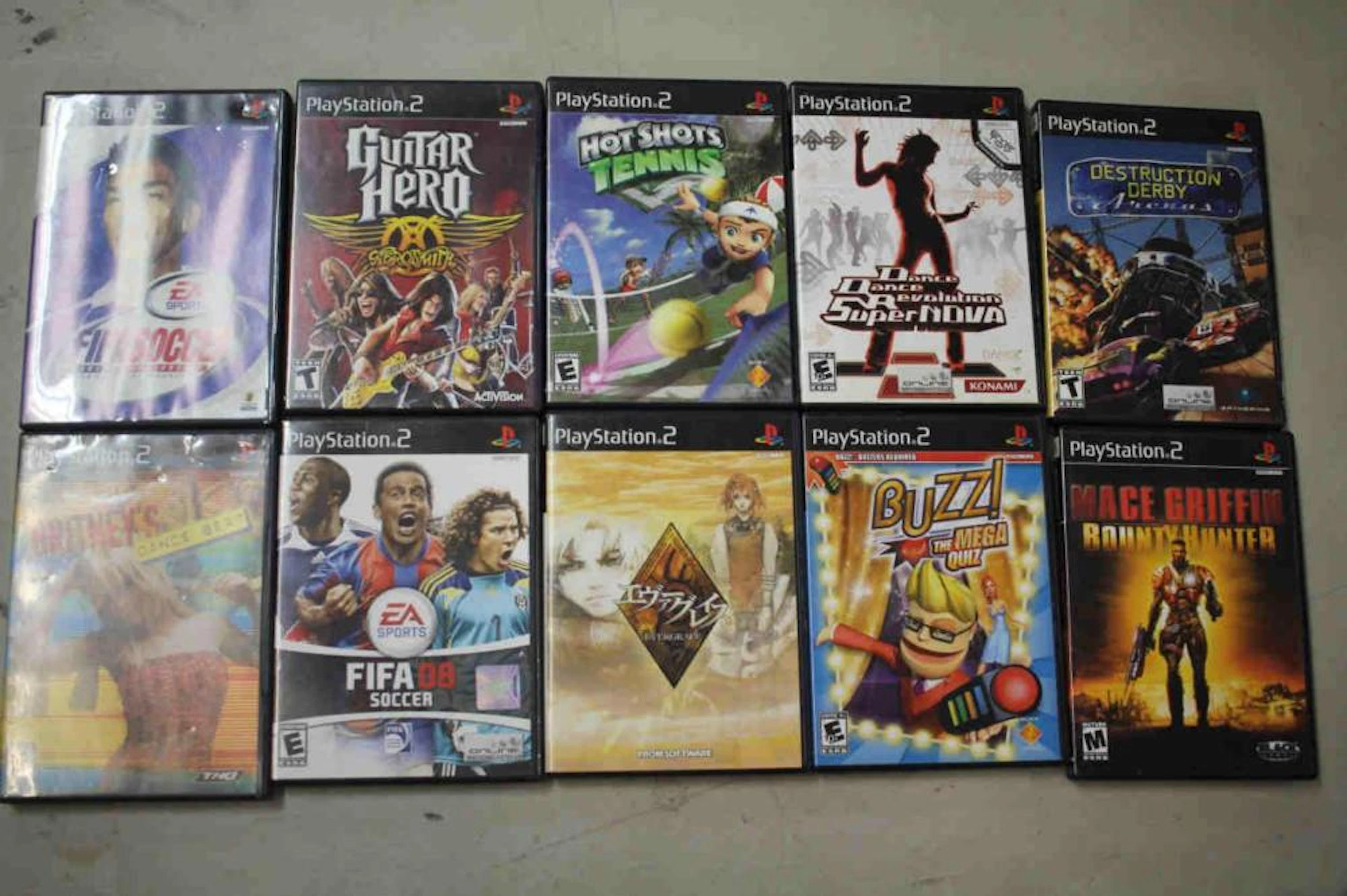 10 Playstation 2 Games