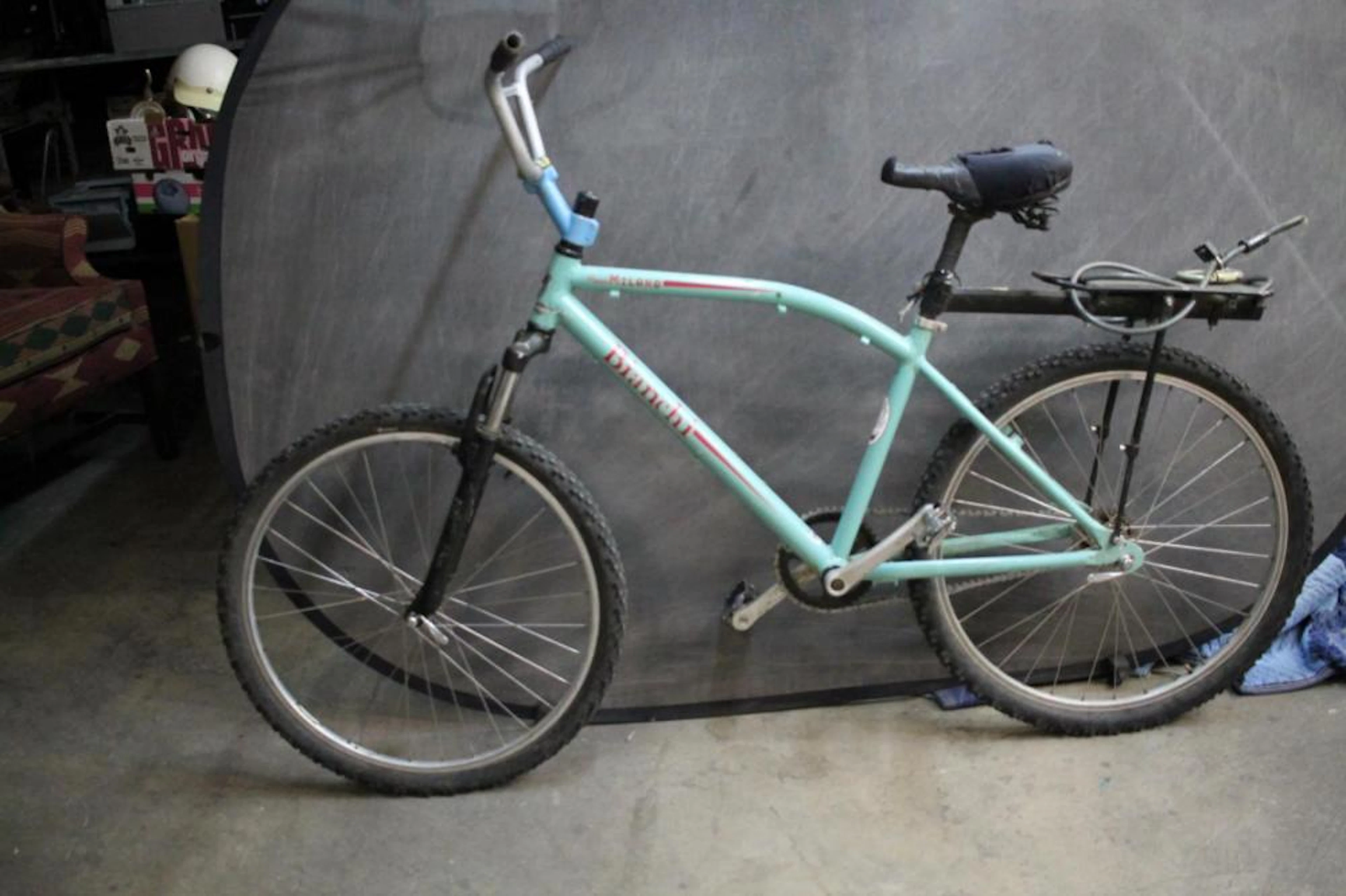 26" Mint Green Bianchi Milano Parco Hybrid Bike
