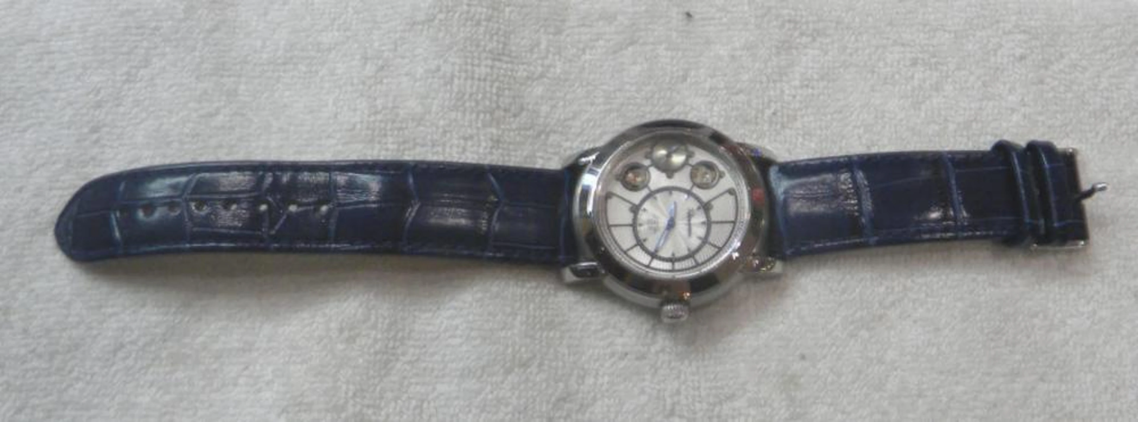 Silver Tone Rousseau Watch
