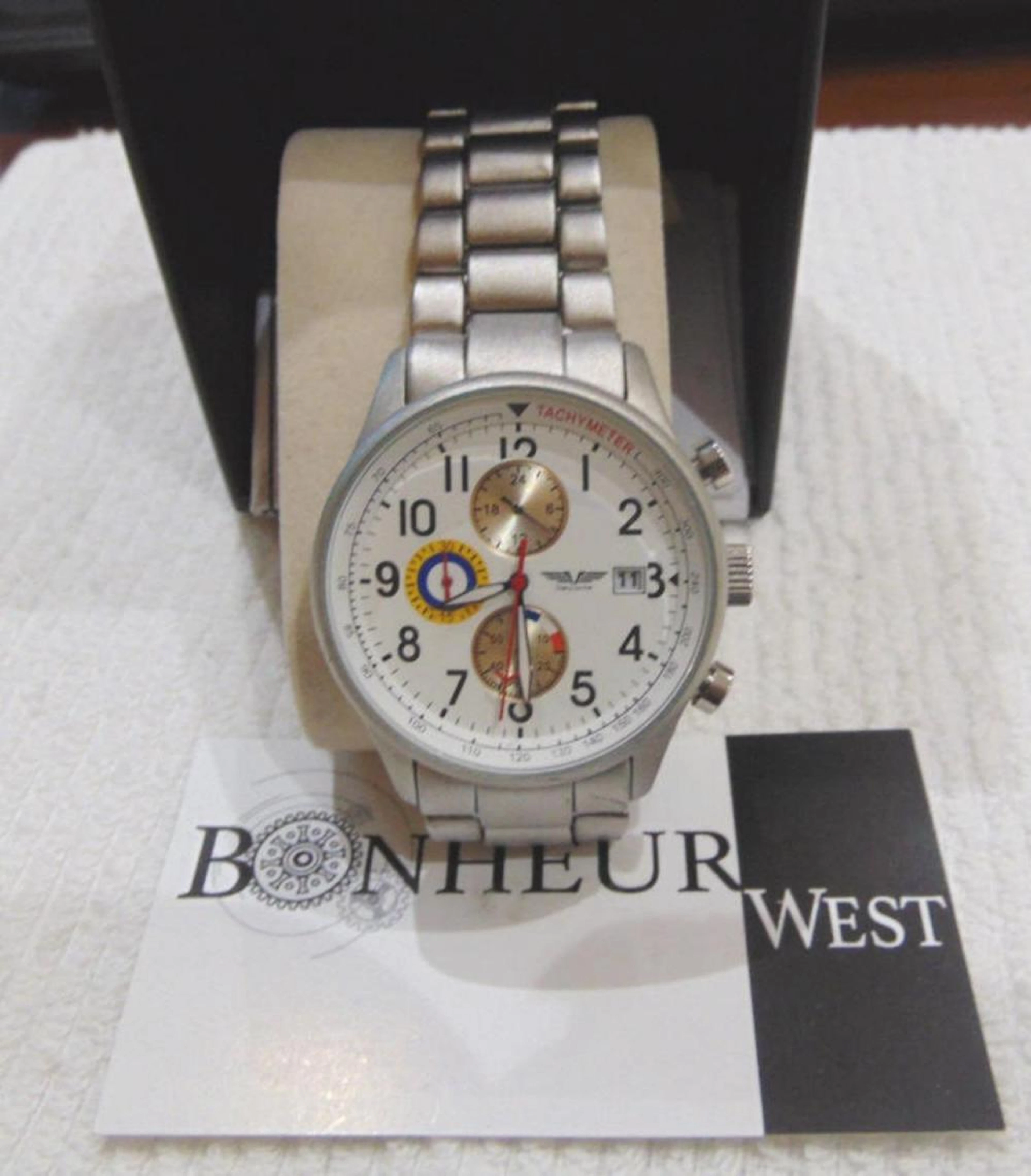 Deporte Men's Tachymeter Watch