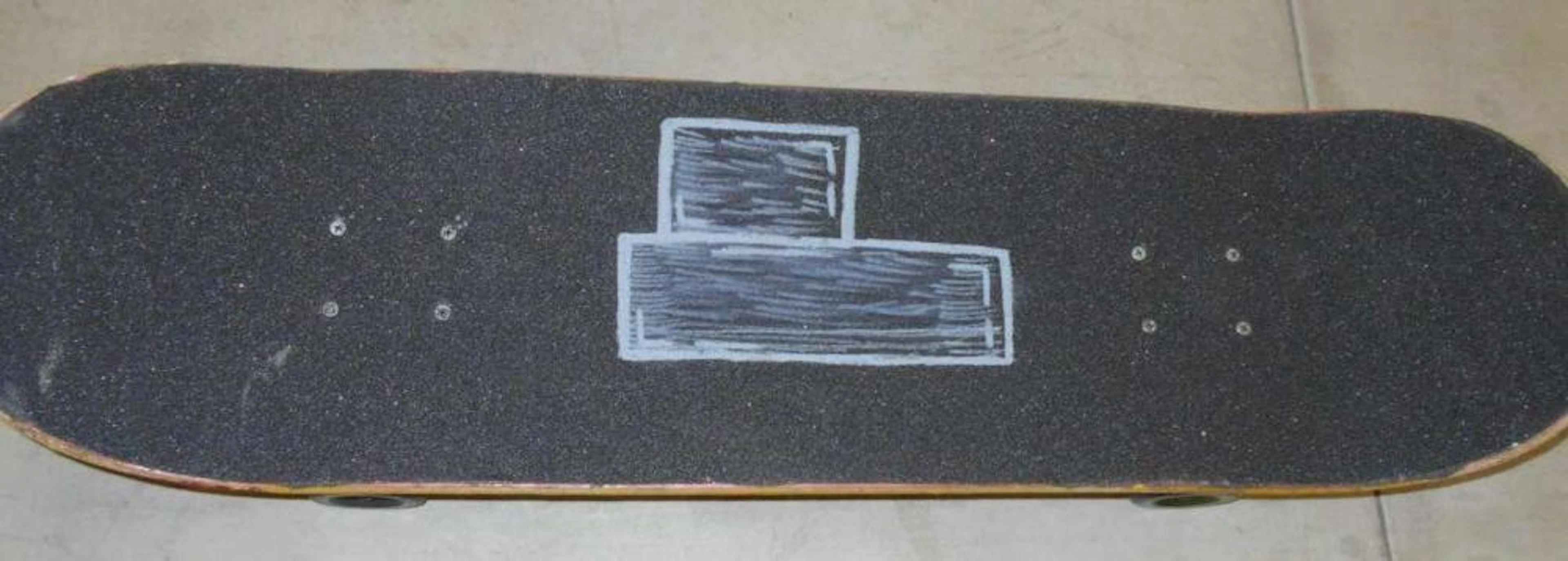 Multi Colored Skateboard