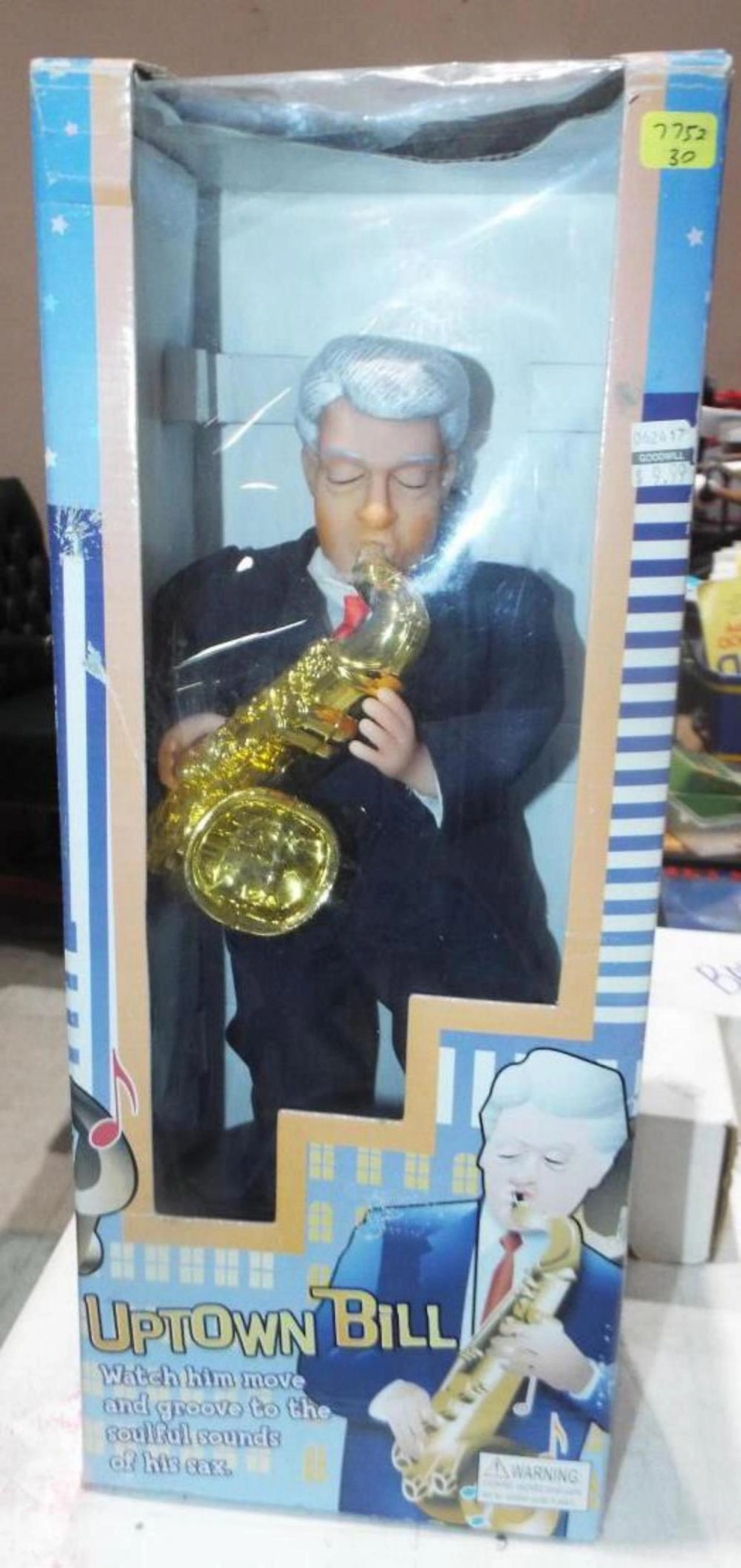 Uptown Bill Clinton w/Saxophone
