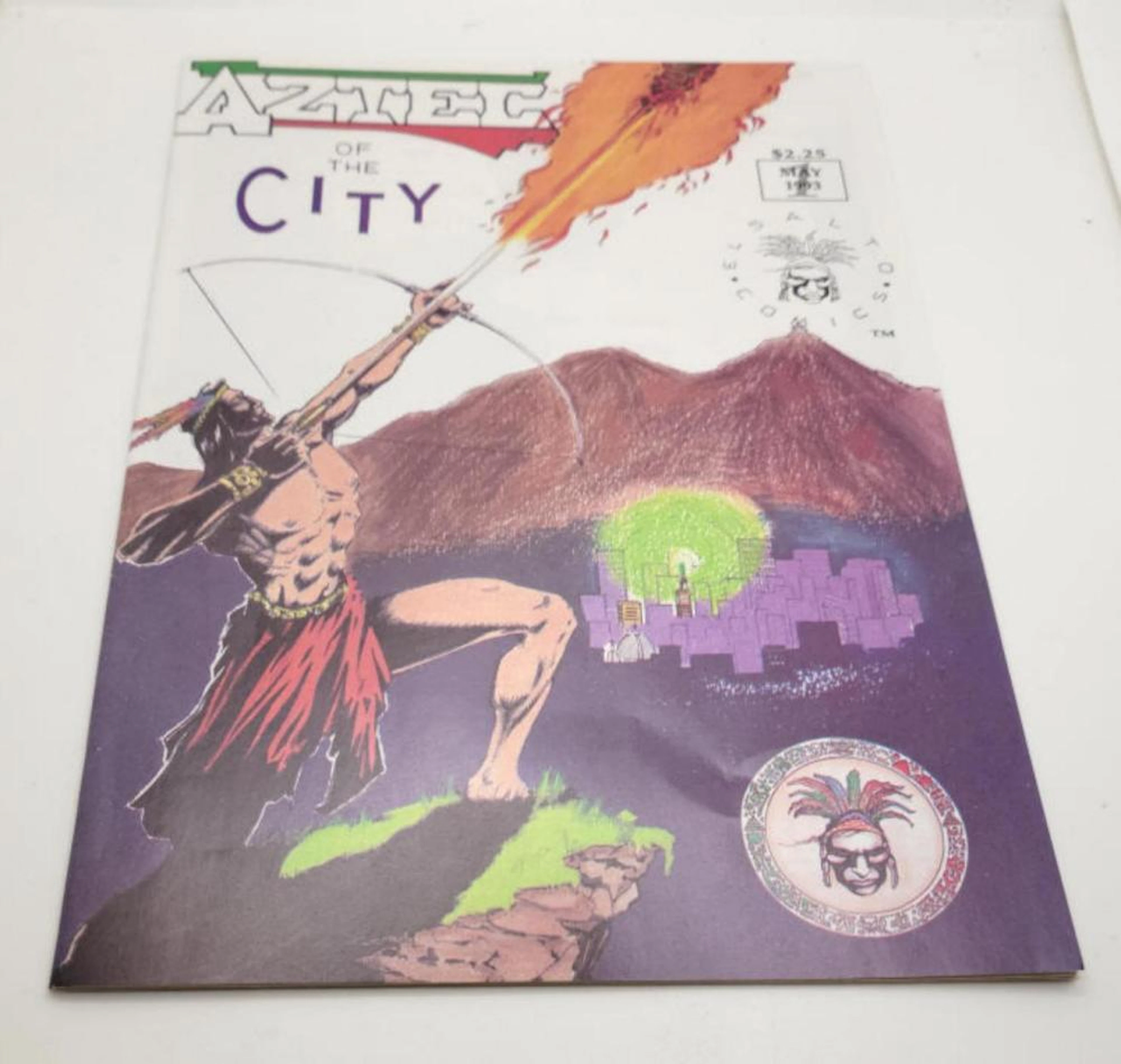 Comic Aztec of the City, Signed Vol. 1, #1, Rare