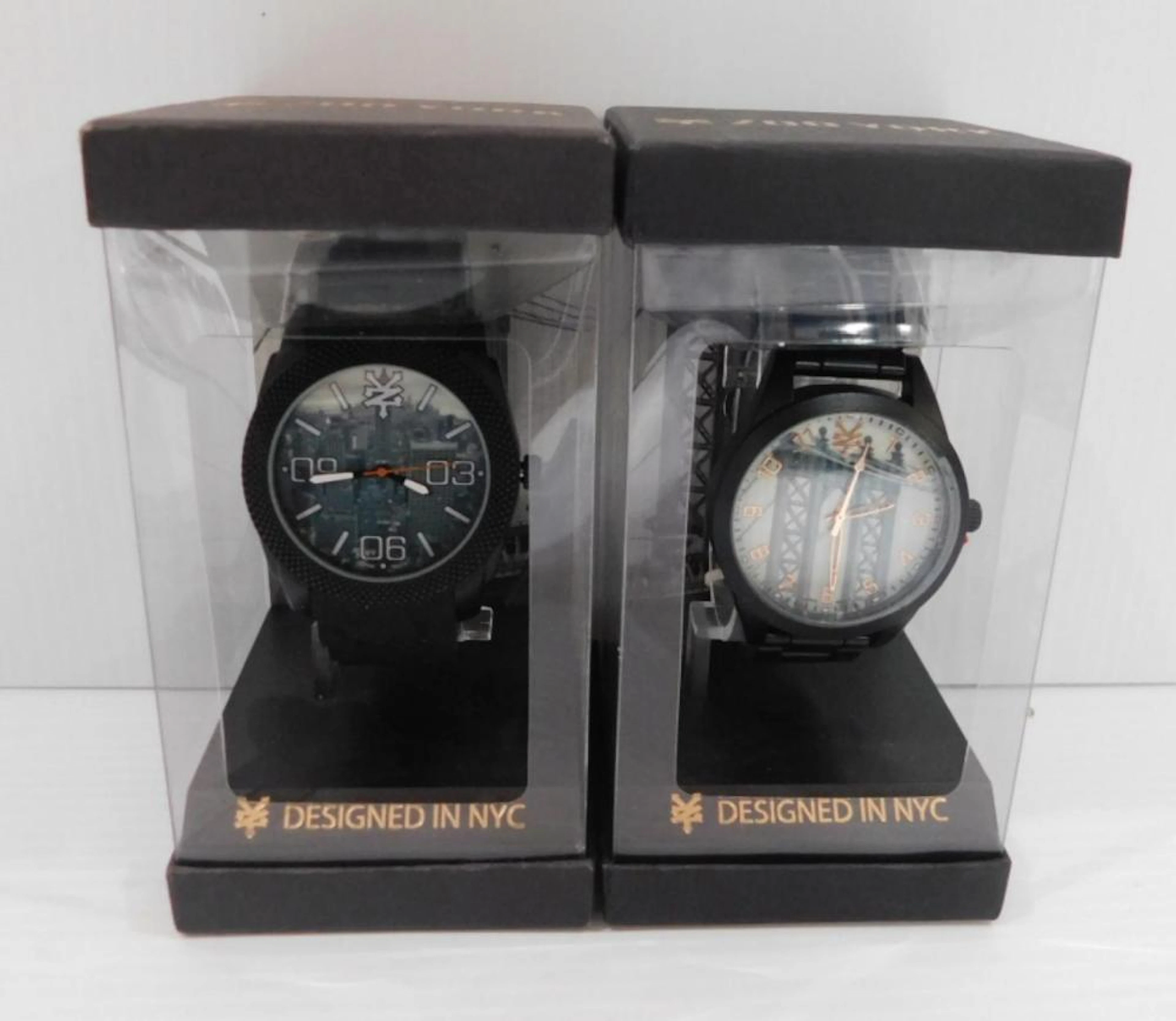2- Mens Zoo York Watches Police Seized