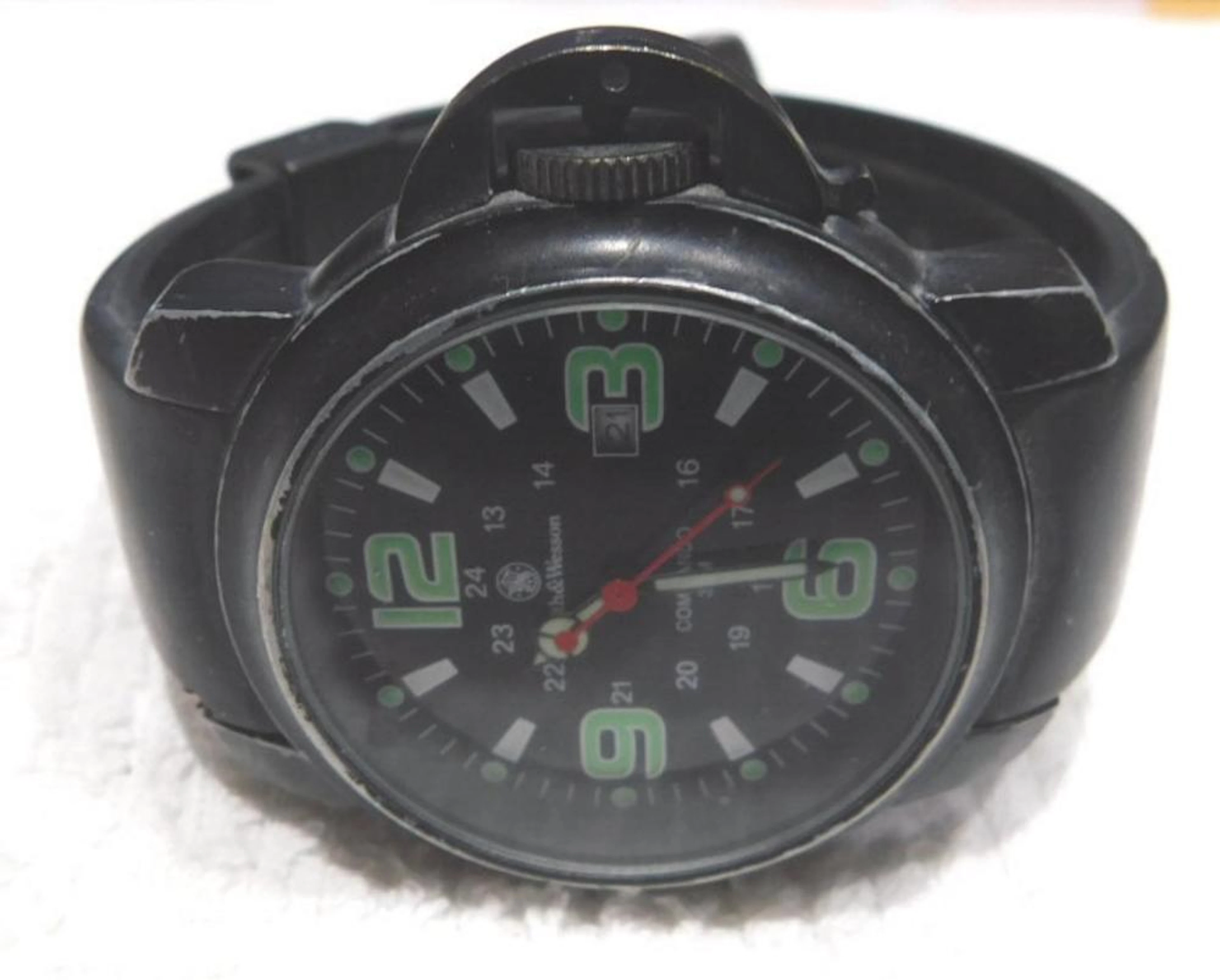 Smith & Wesson Commando Black Men's Watch