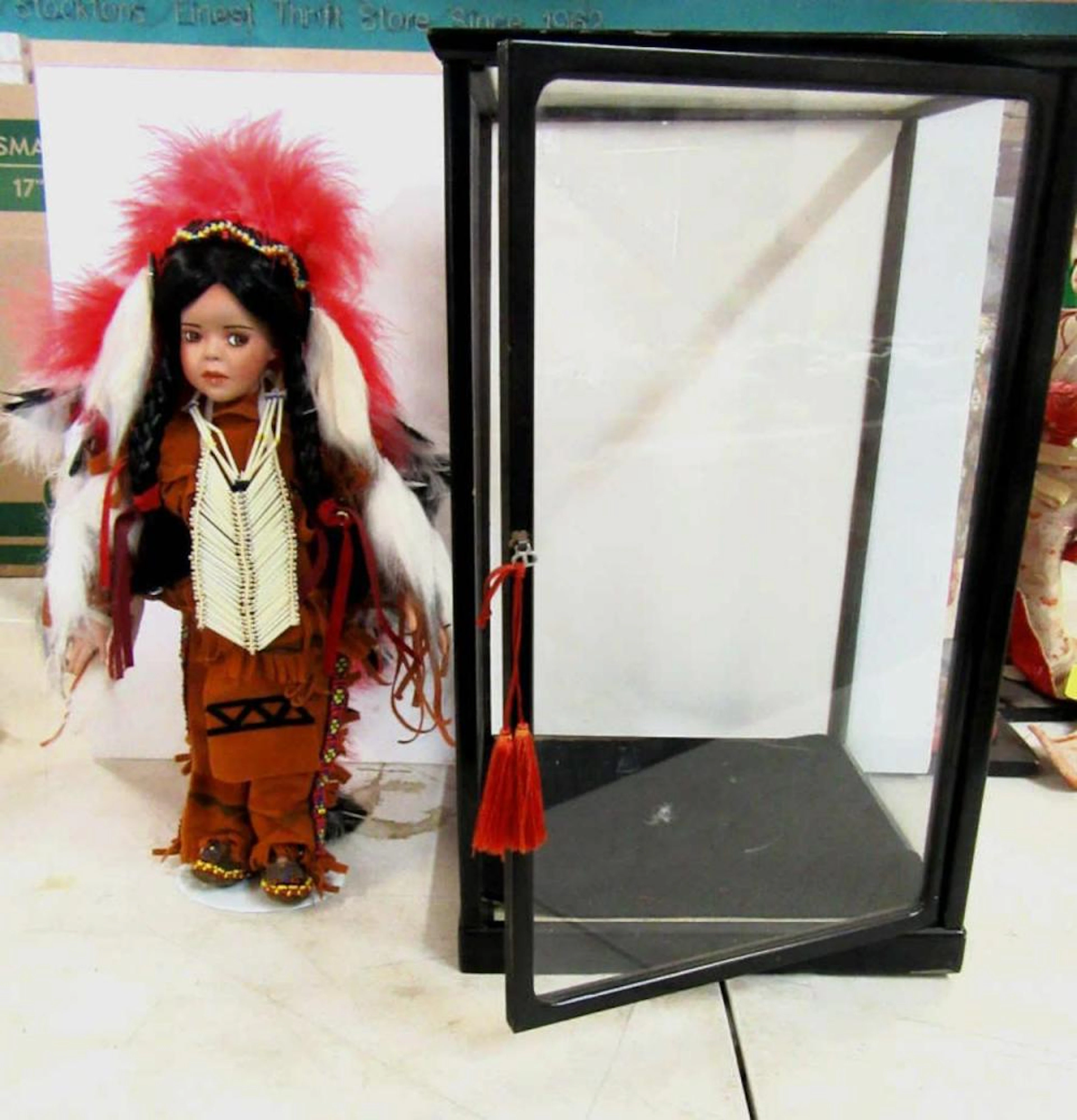 Antique Native American Child Doll Unmarked