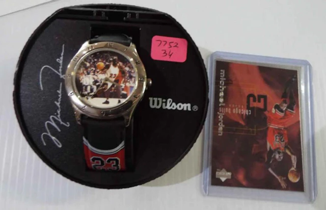 Michael Jordan Watch & Card