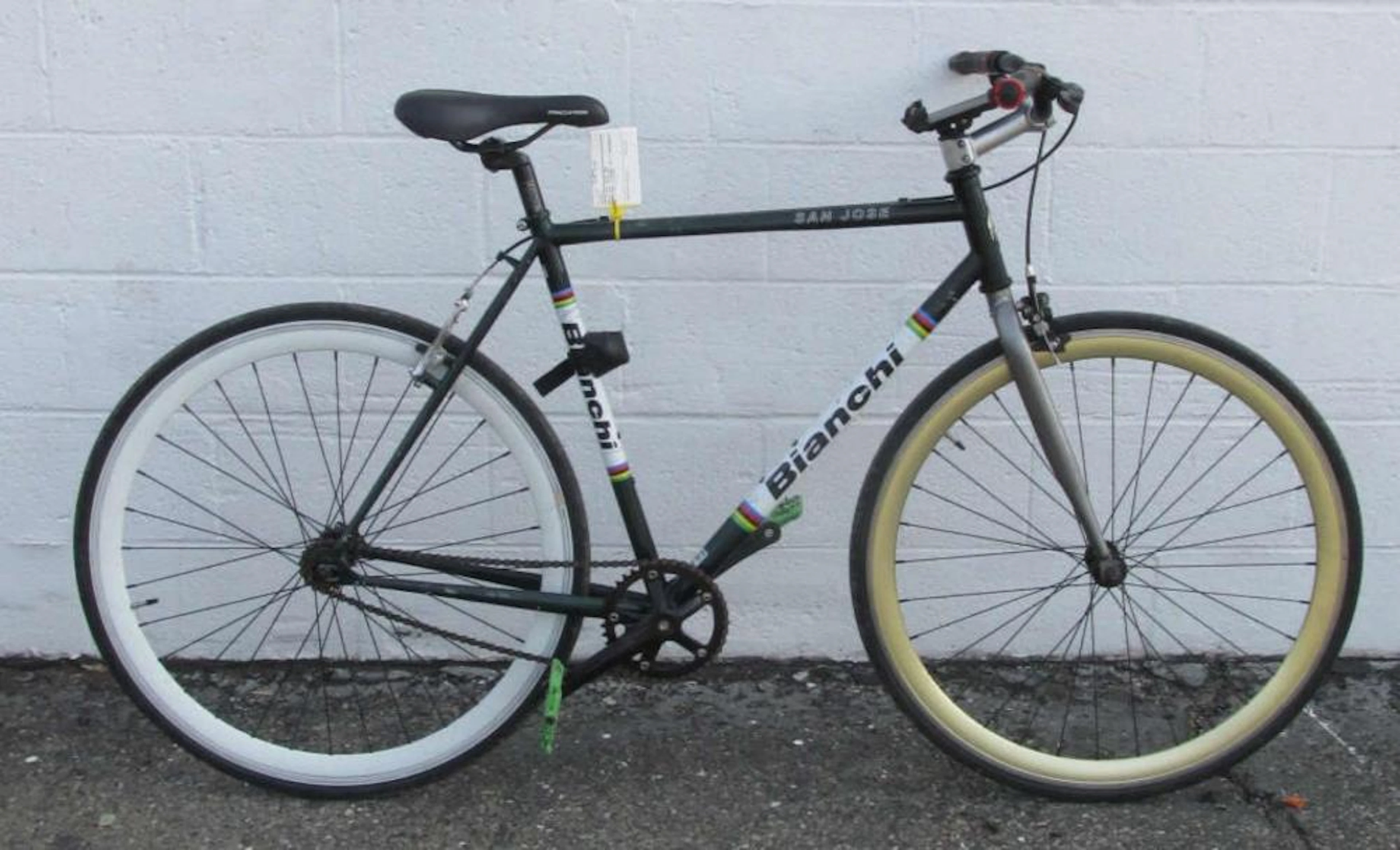 26" Dark Green Bianchi San Jose Hybrid Bike