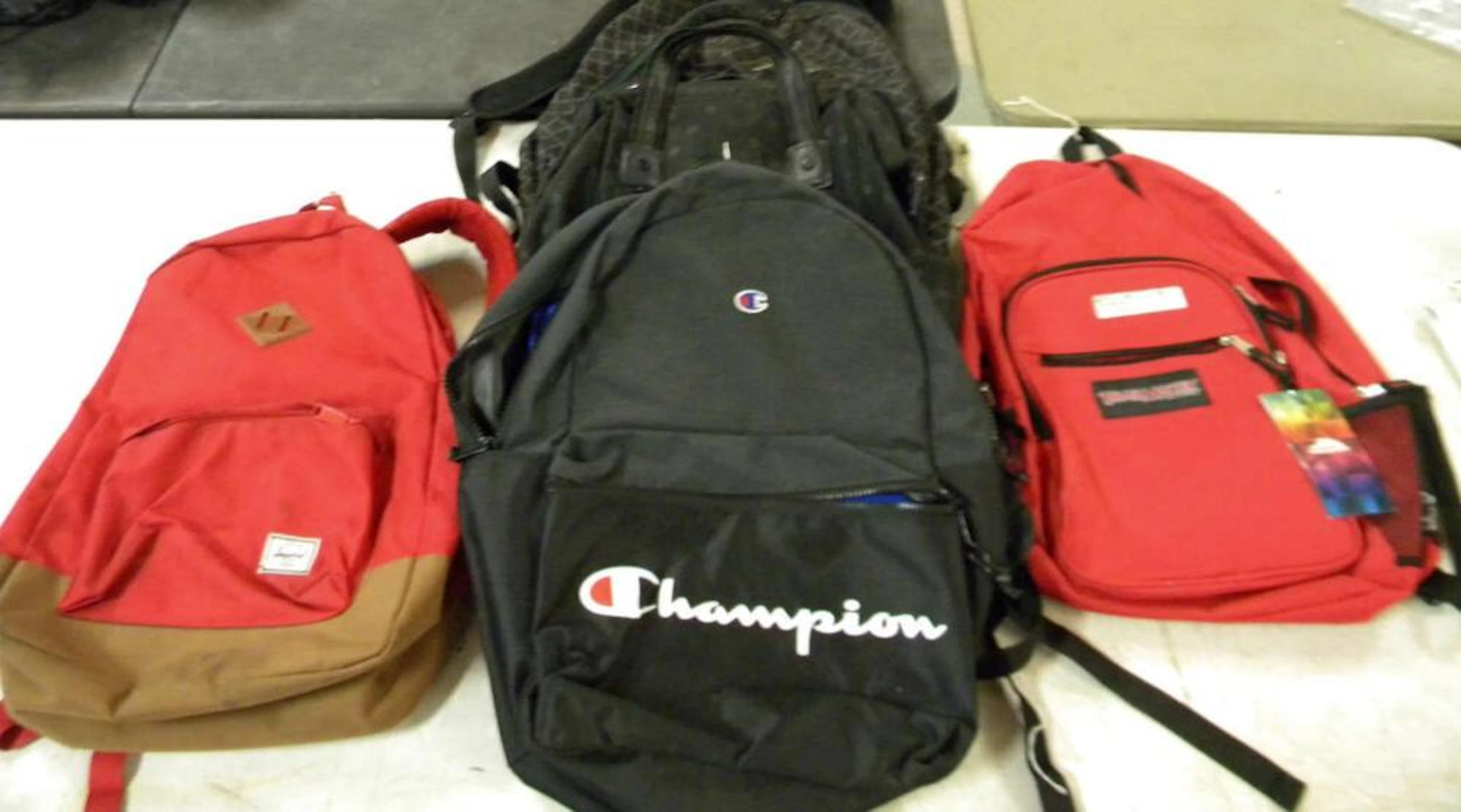 5 Various Brand Backpacks