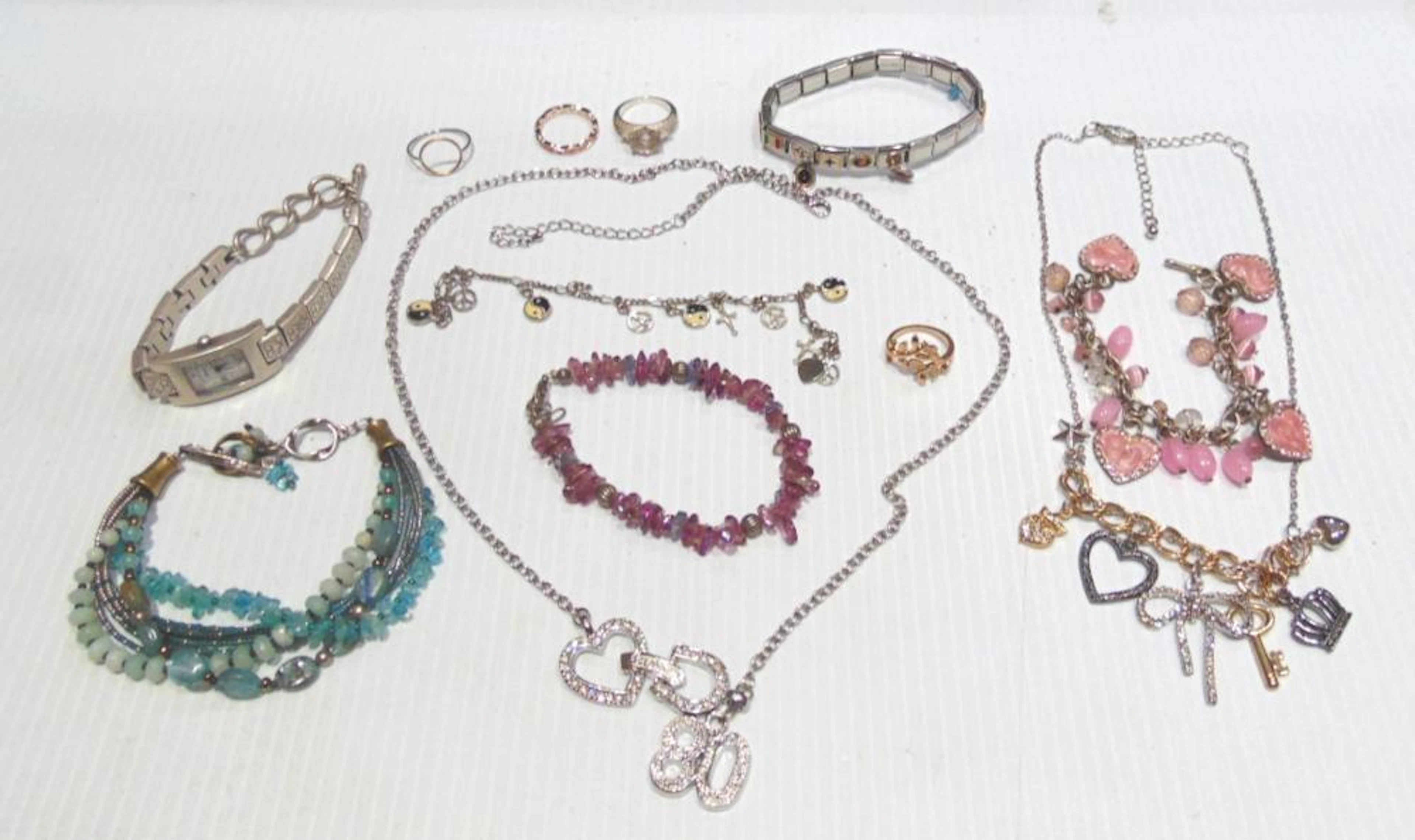 Costume,Fashion Jewelry & Brighton Watch