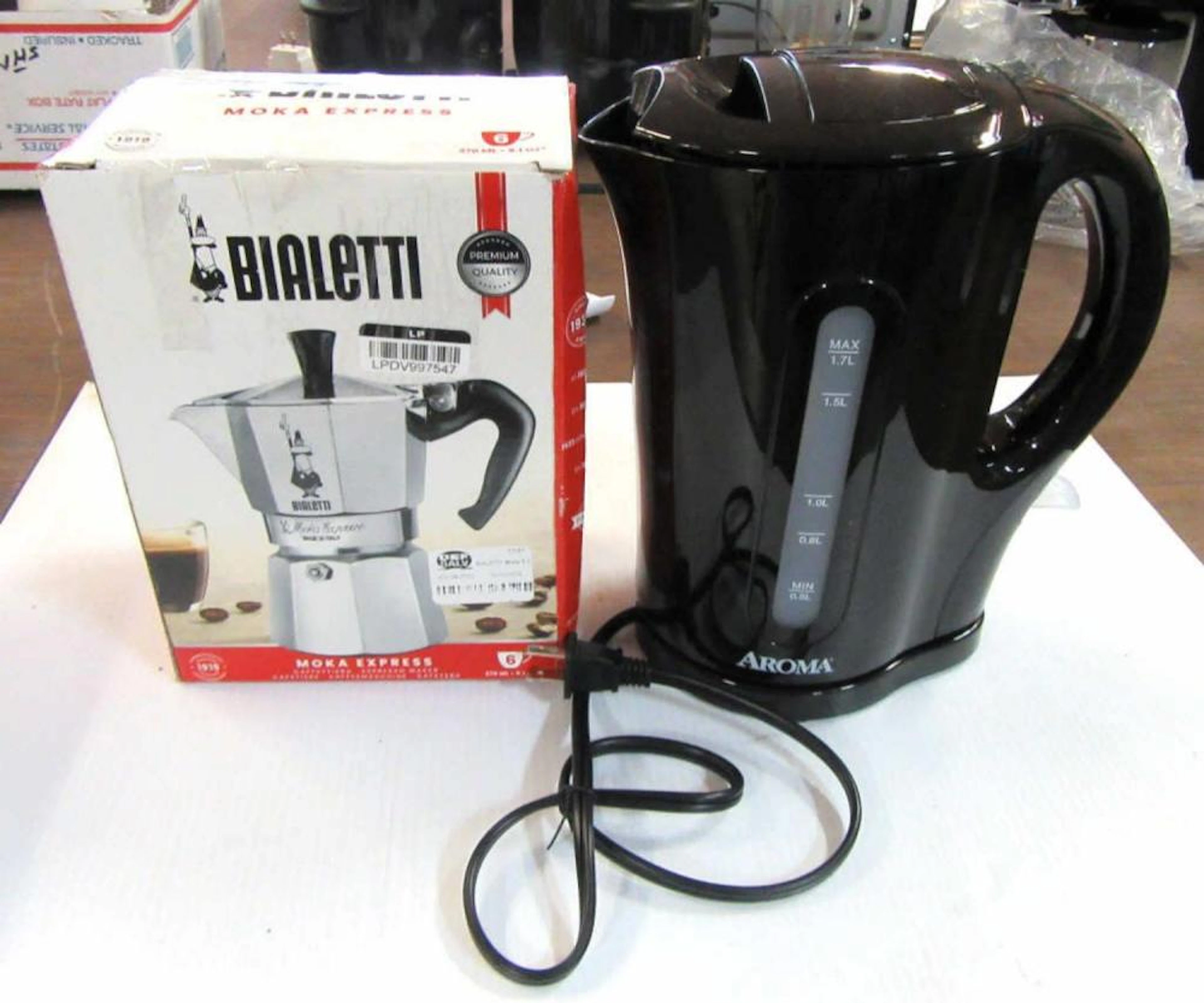Bialetti Espresso Maker & Aroma Kettle