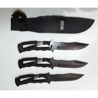 3 Pack SOG Throwing Knives