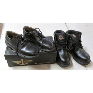Men's Steel Toe/Leather Shoes SZ.7-8