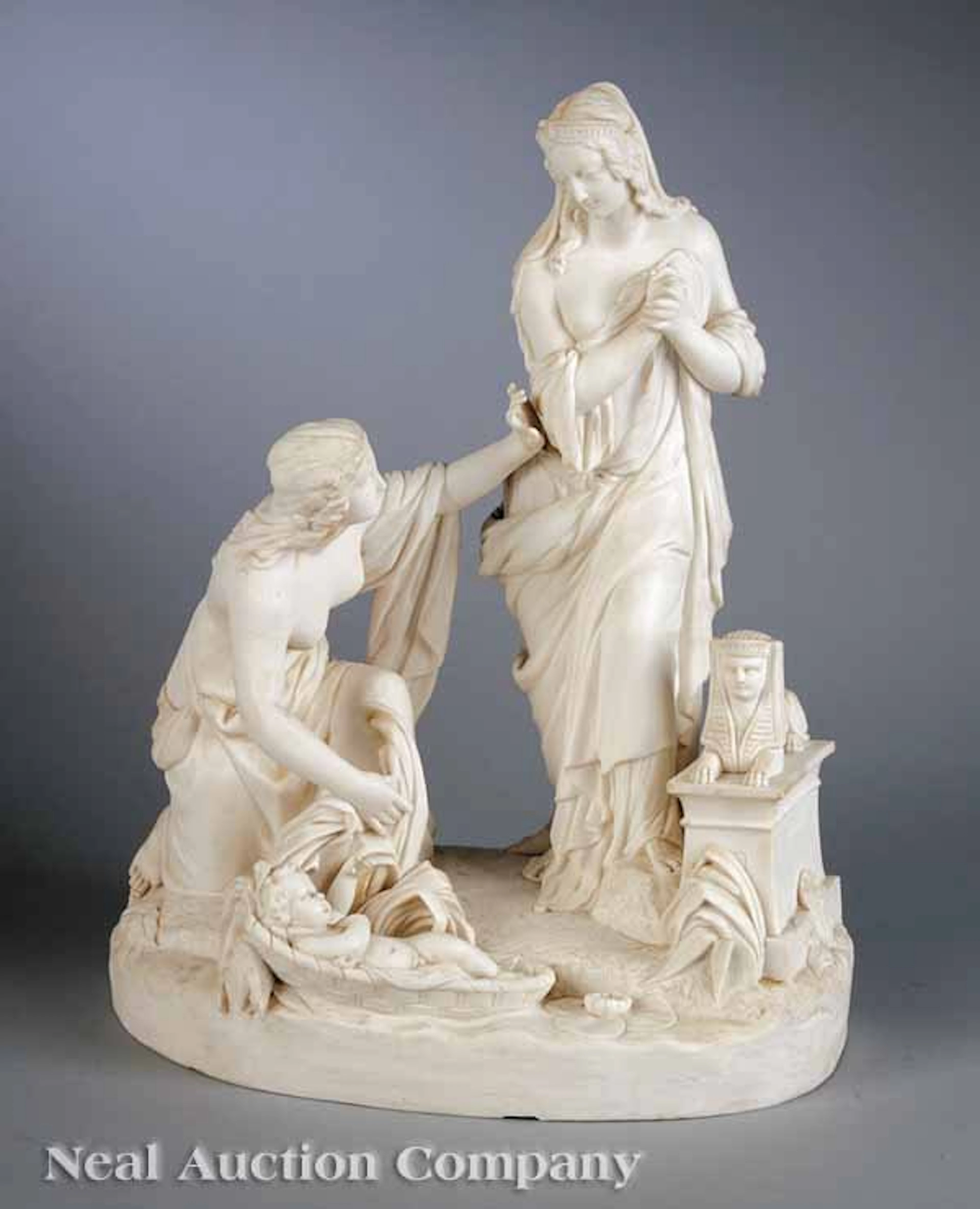 71: After William Beatty, Parian Figural Group