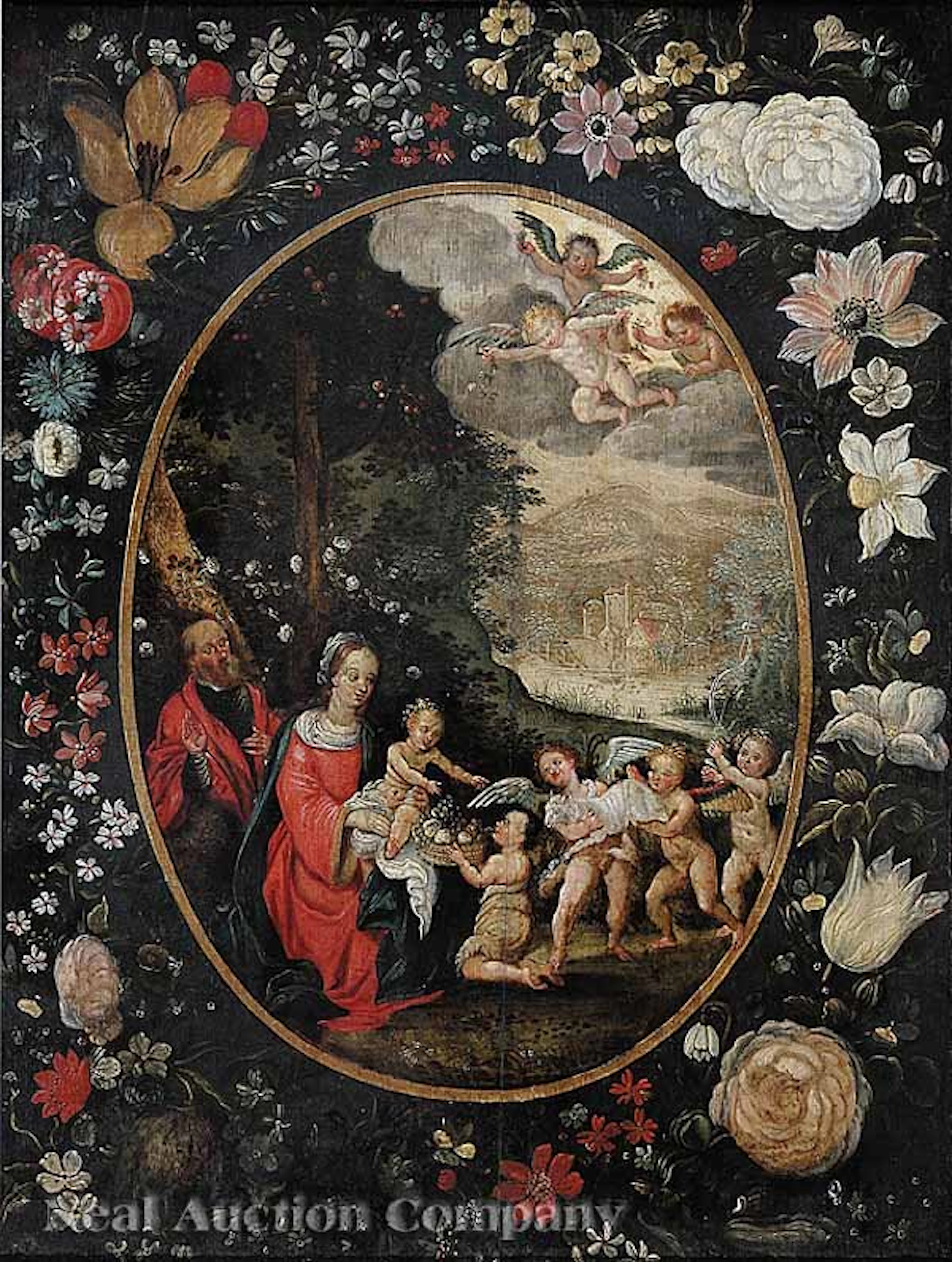 2: Netherlandish or Spanish School, oil on panel