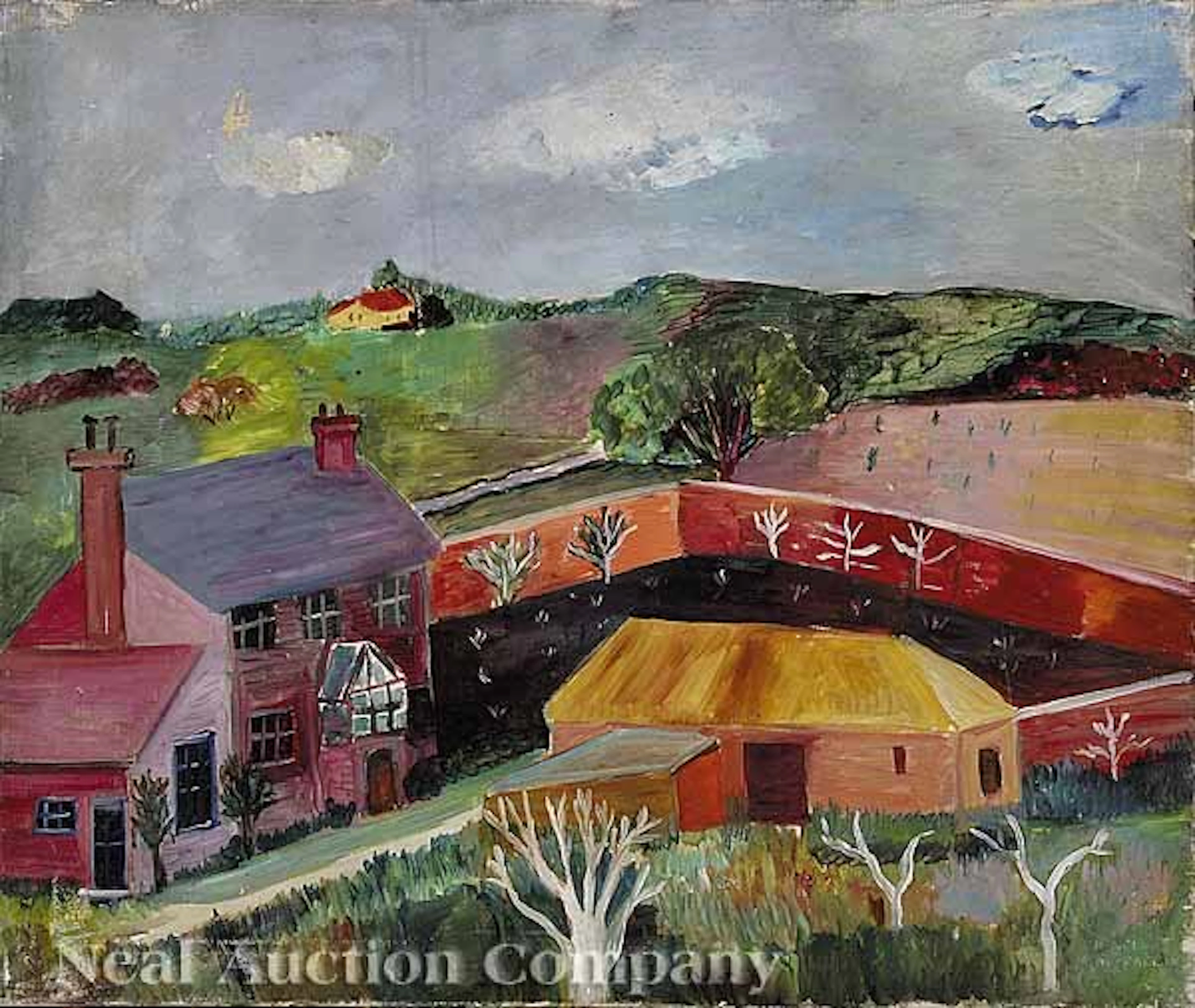 332: Hazel Guggenheim McKinley, oil on canvas