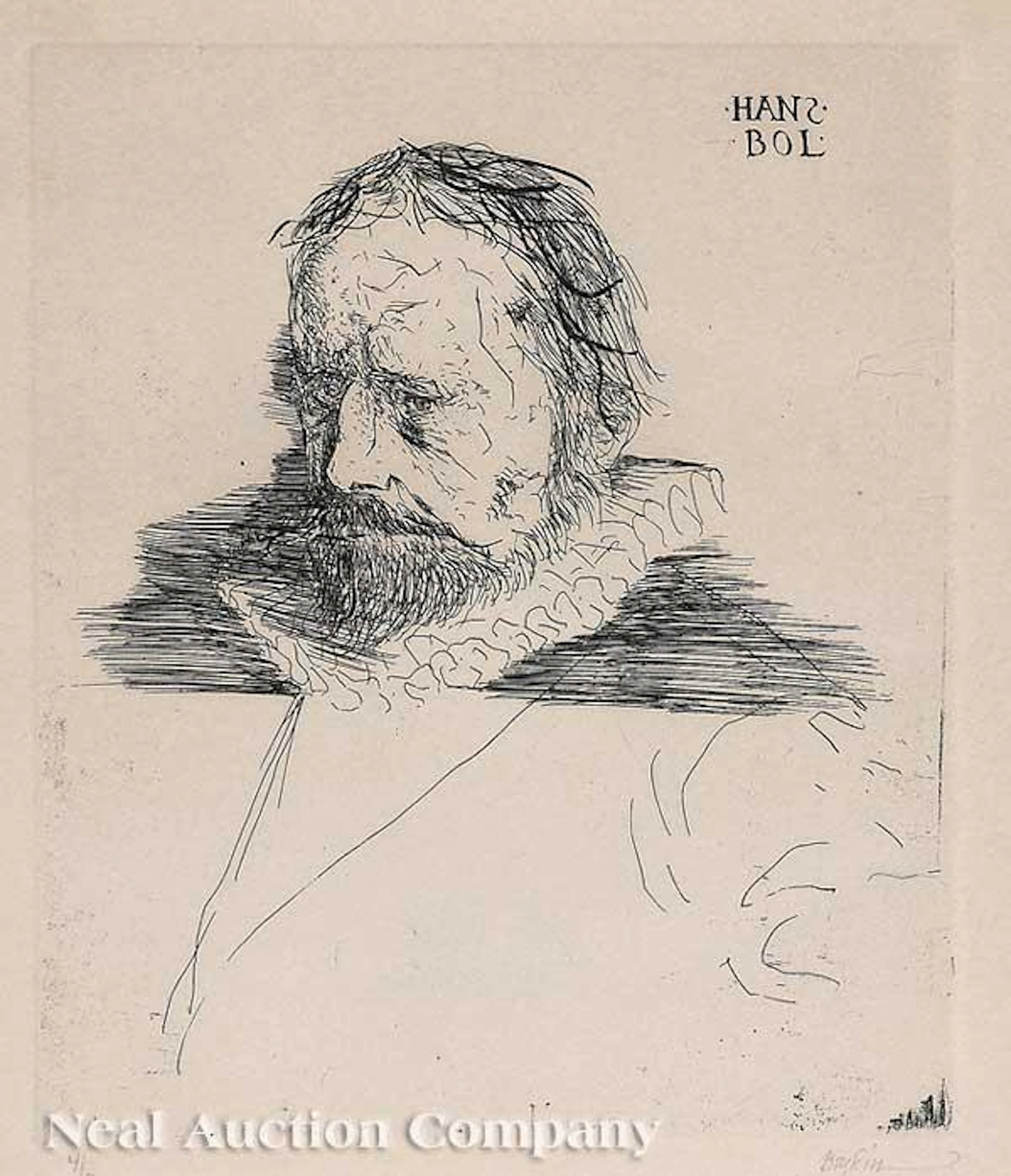 0711: Leonard Baskin (American/New Jersey 1922-2000)