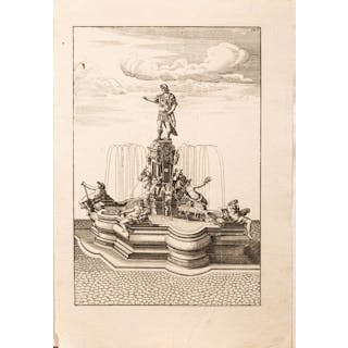 Group of Ten Antique Continental Prints