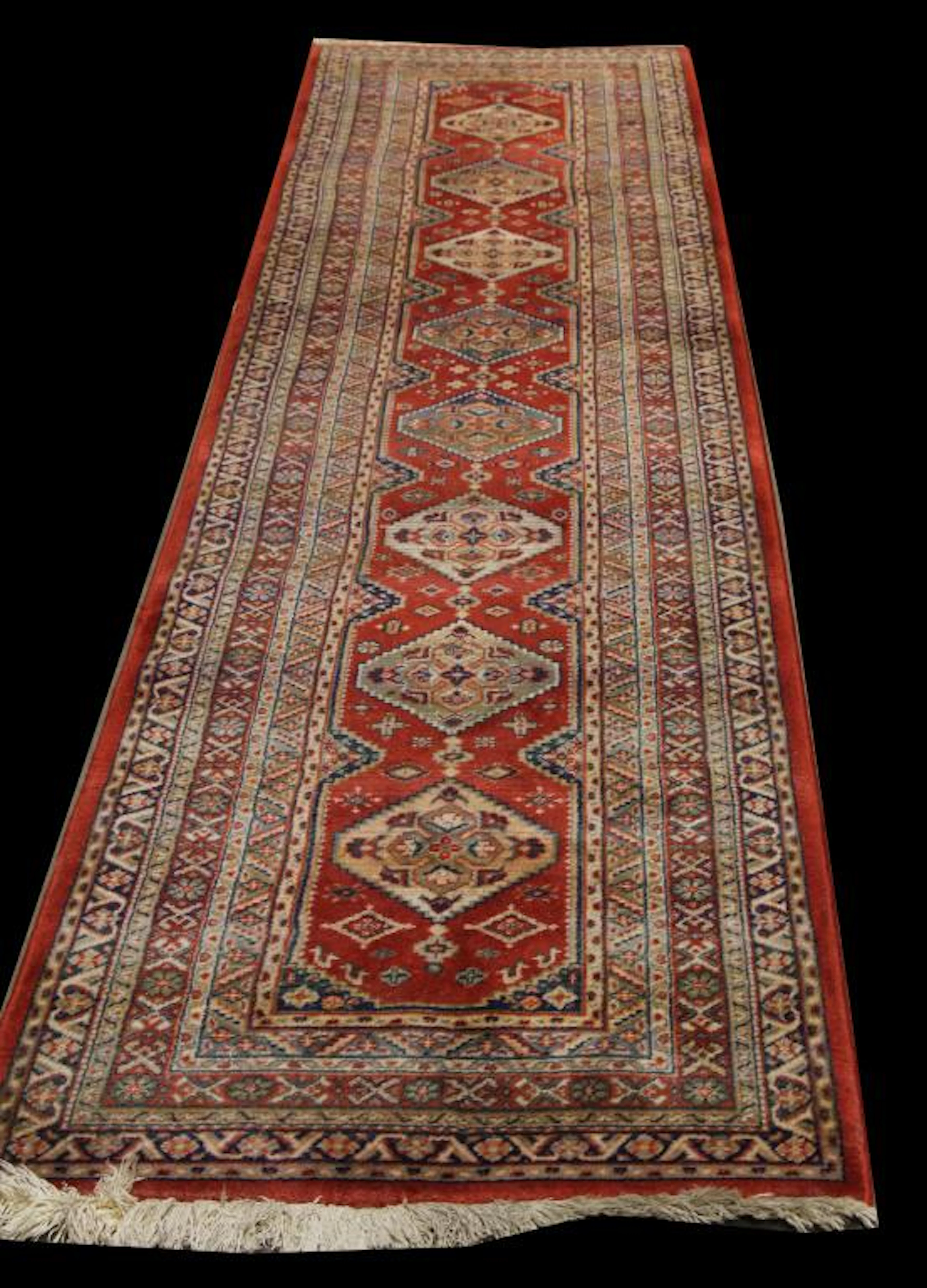 Machine made persian runner