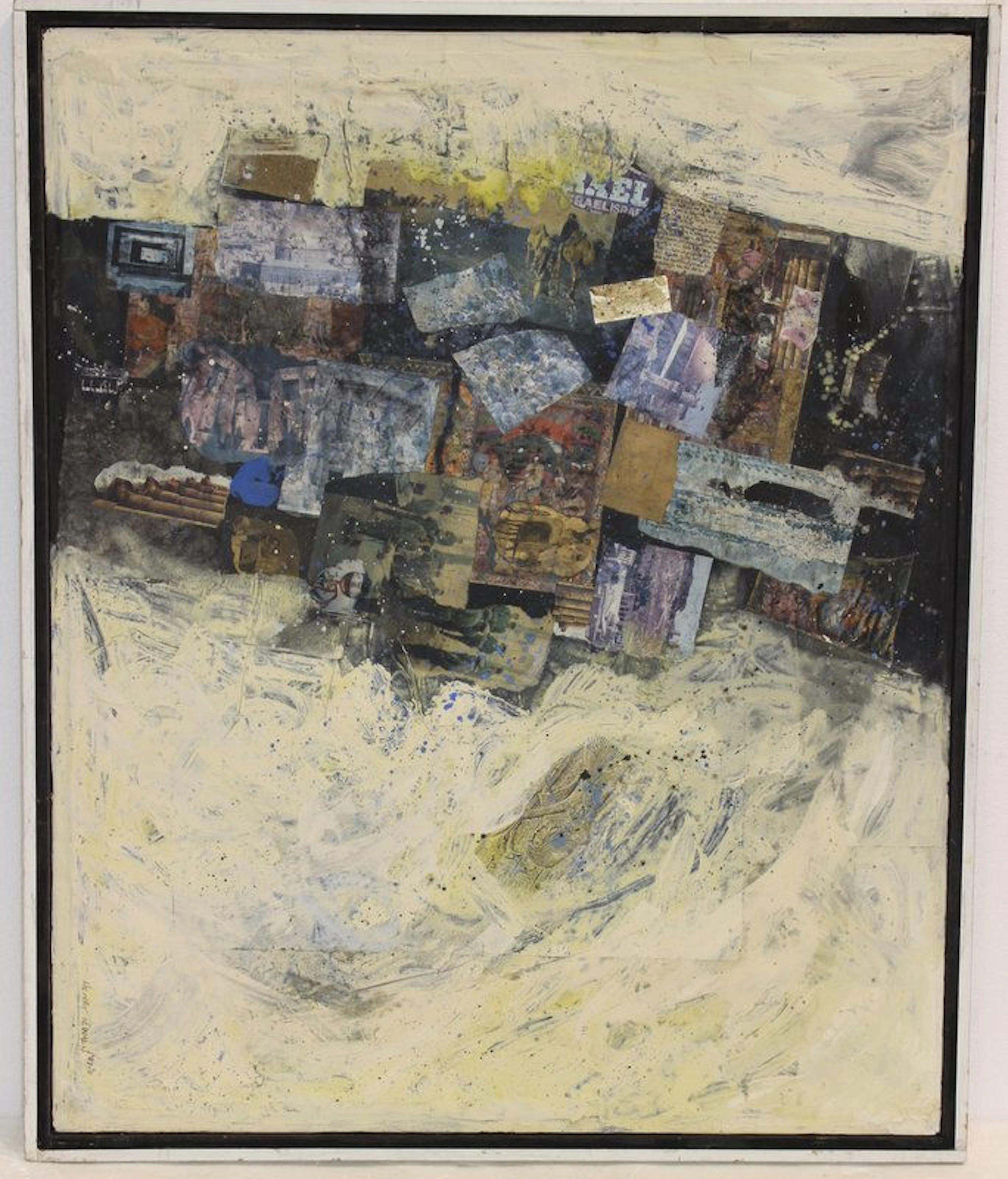 Henry Newman Abstract Expressionate Collage