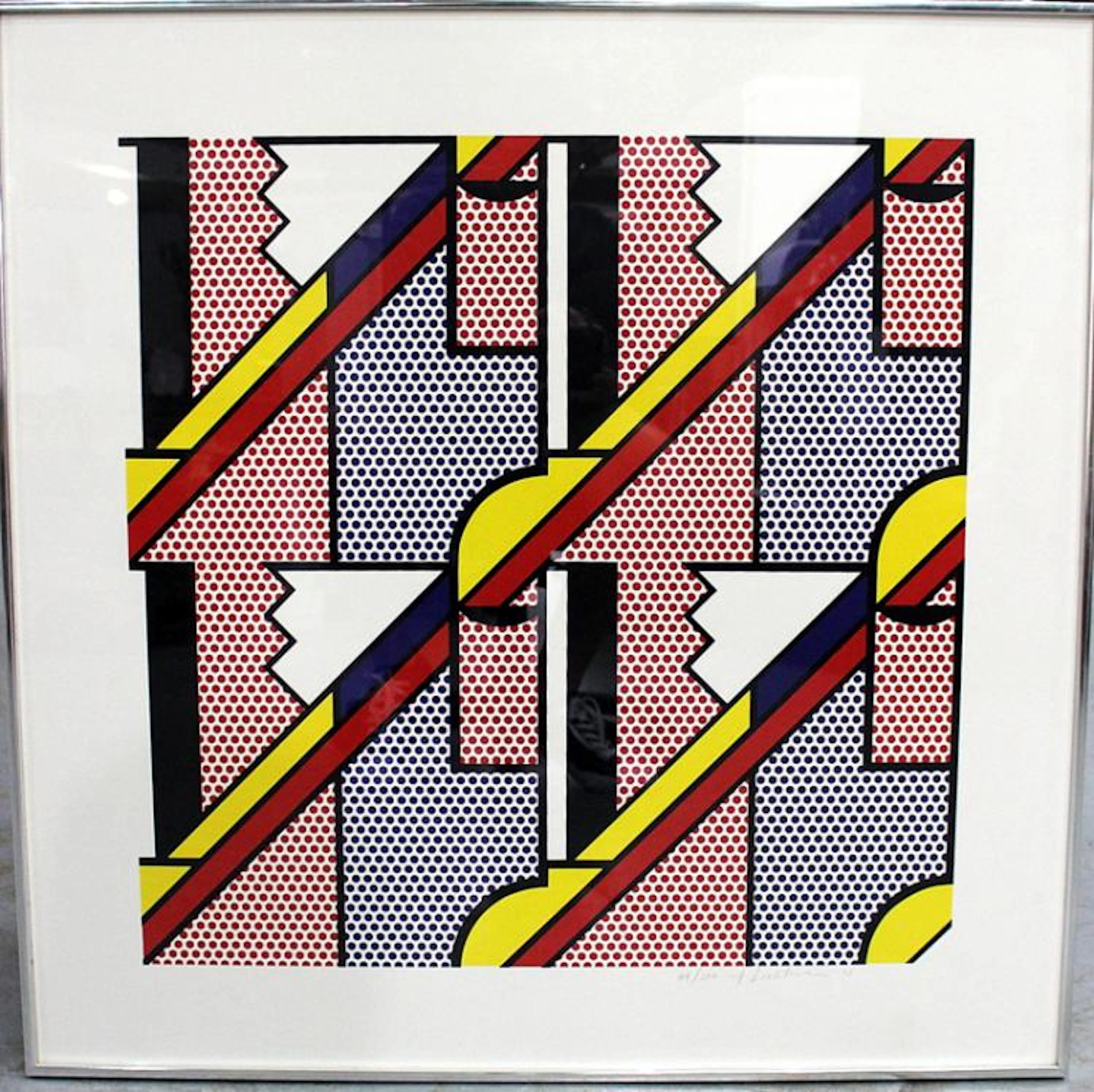 Roy Lichtenstein "Modern Print" Lithograph #49/200
